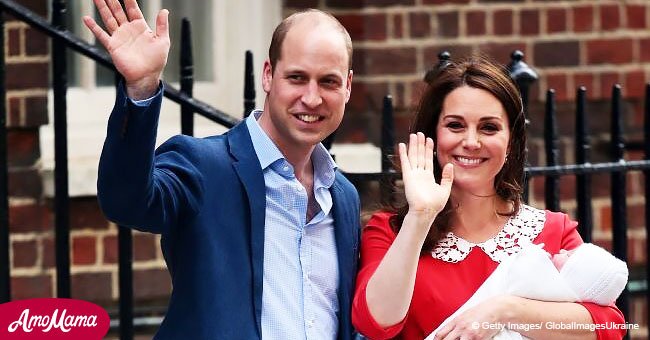 La familia real anunció el nombre del hijo recién nacido William y Kate 4 días después de nacer