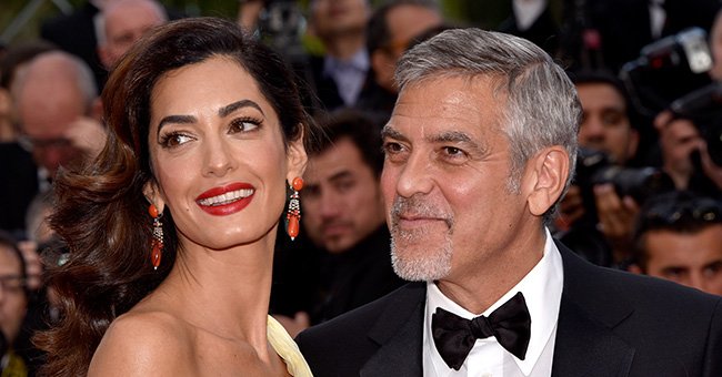 Amal y George Clooney en el estreno de "Money Monster" durante el 69º Festival de Cine de Cannes el 12 de mayo de 2016. | Foto: Getty Images