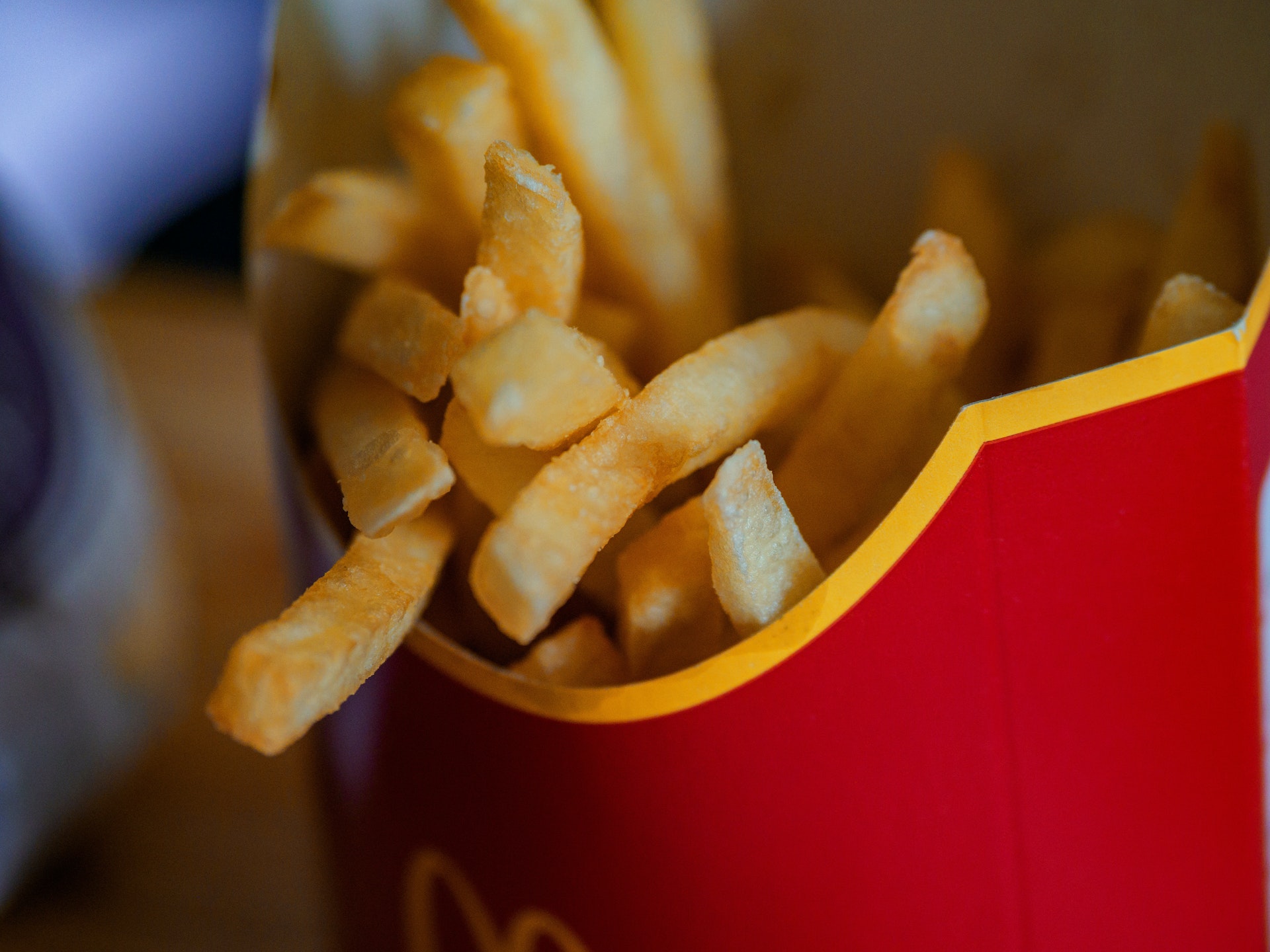 Primer plano de las patatas fritas de McDonald's | Fuente: Pexels