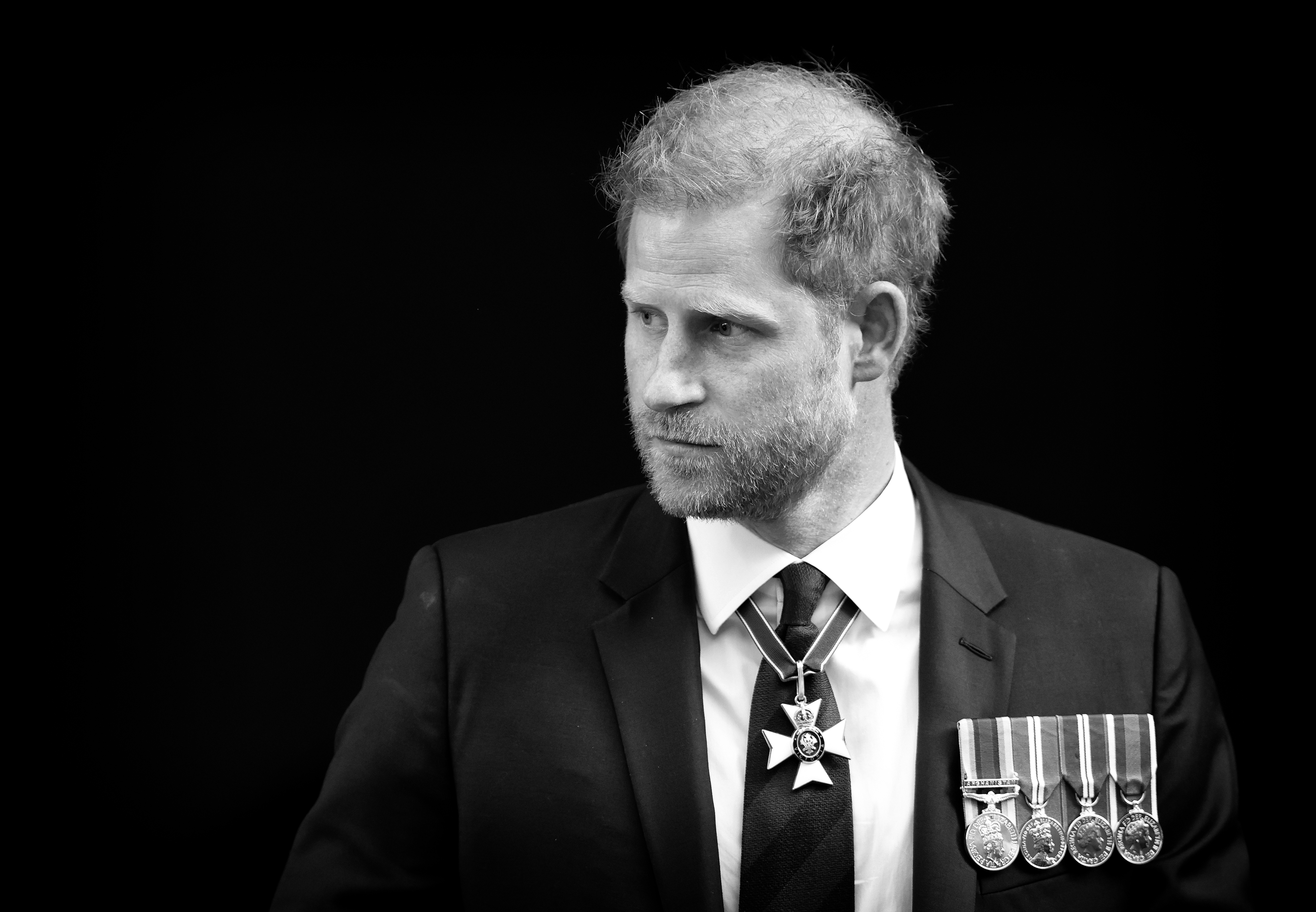 El príncipe Harry en el Servicio del 10º Aniversario de la Fundación de los Juegos Invictus en la Catedral de San Pablo de Londres, Inglaterra, el 8 de mayo de 2024 | Fuente: Getty Images