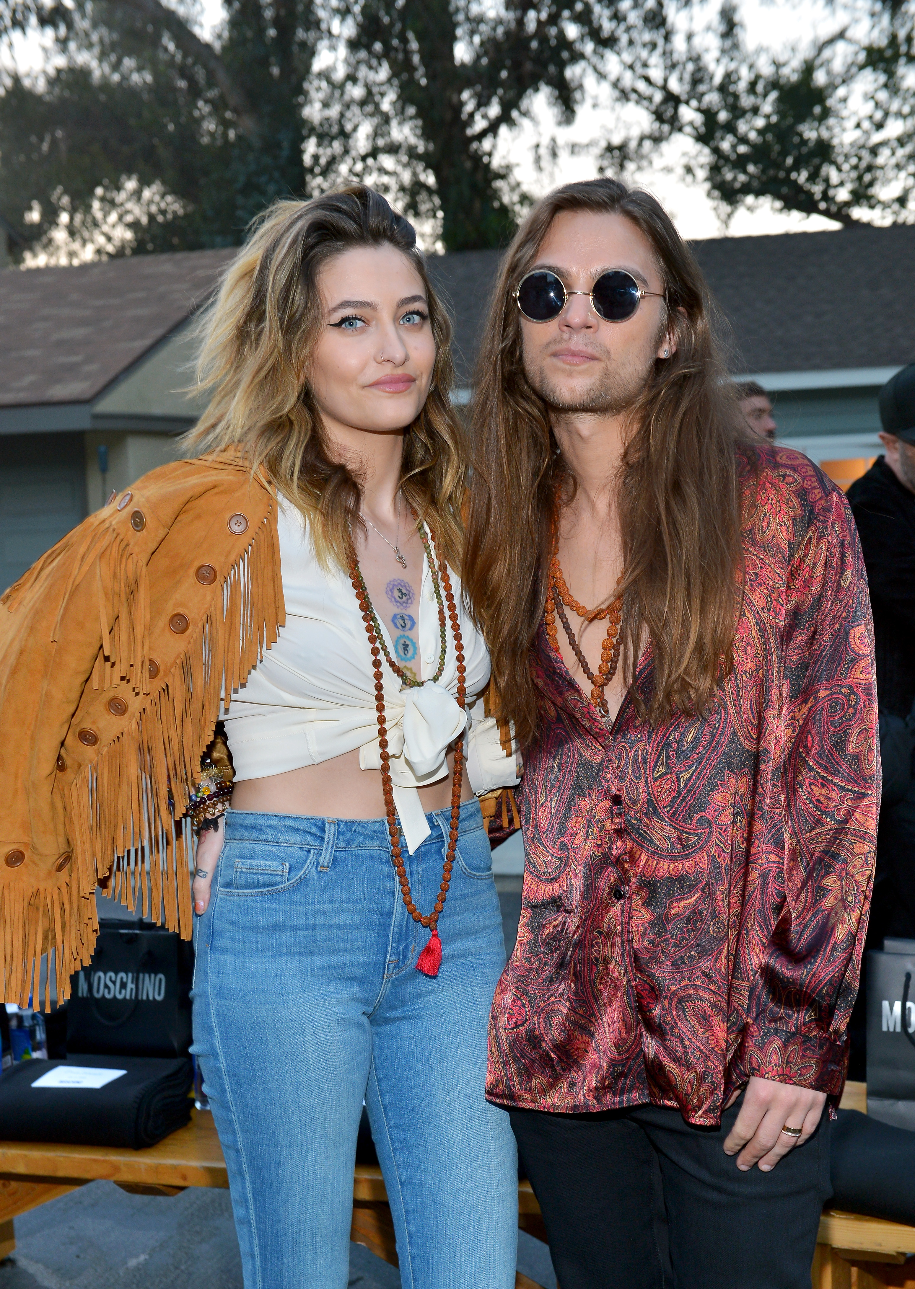 Paris Jackson y Gabriel Glenn asisten a la Moschino Spring/Summer 20 Menswear and Women's Resort Collection el 7 de junio de 2019 | Fuente: Getty Images