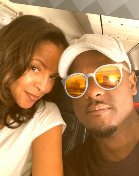 Désirée DaCosta y Blair Underwood posando para la cámara, foto publicada el 13 de mayo de 2018. | Fuente: Instagram/blairunderwood_official