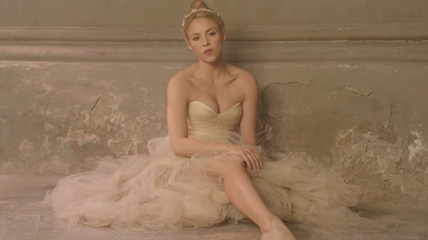 Shakira en el video de Empire.| Foto: YouTube/Shakira.