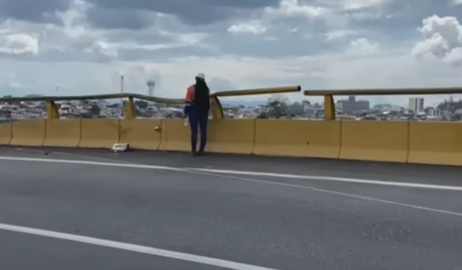 El lugar del accidente. | Foto: YouTube/Noticias Caracol