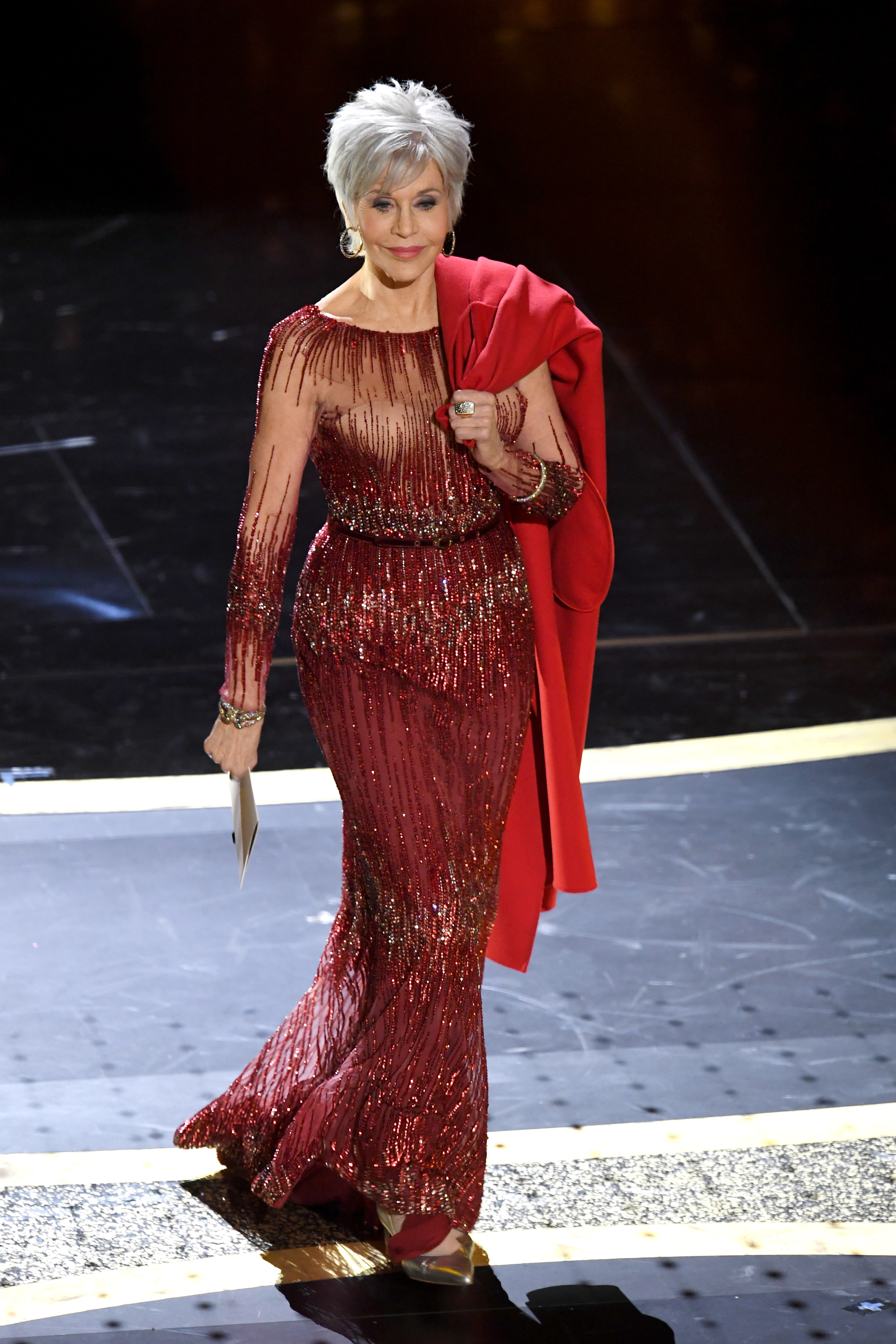 Jane Fonda en los 92º Premios Anuales de la Academia en el Teatro Dolby el 9 de febrero de 2020, en Hollywood, California. | Foto: Getty Images