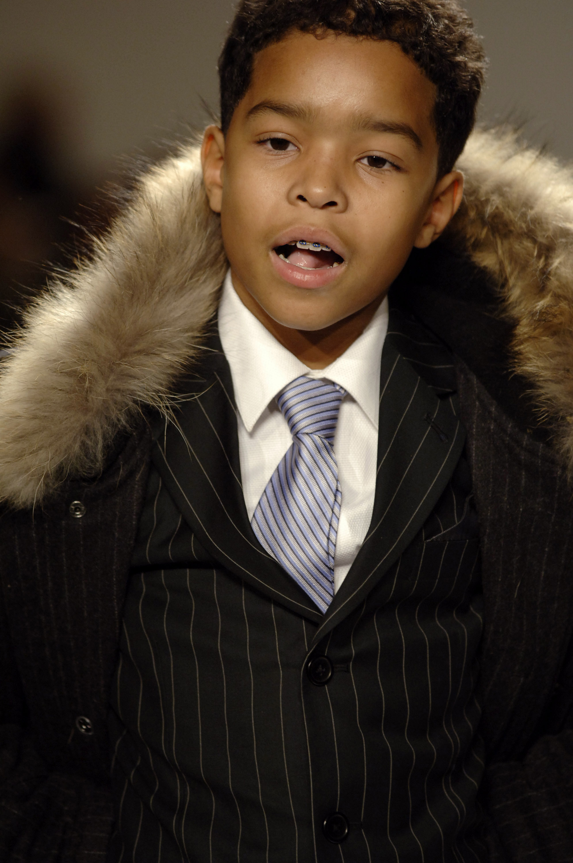 Justin Combs durante la Mercedes-Benz Fashion Week Fall el 9 de febrero de 2007, en Bryant Park, Nueva York. | Fuente: Getty Images