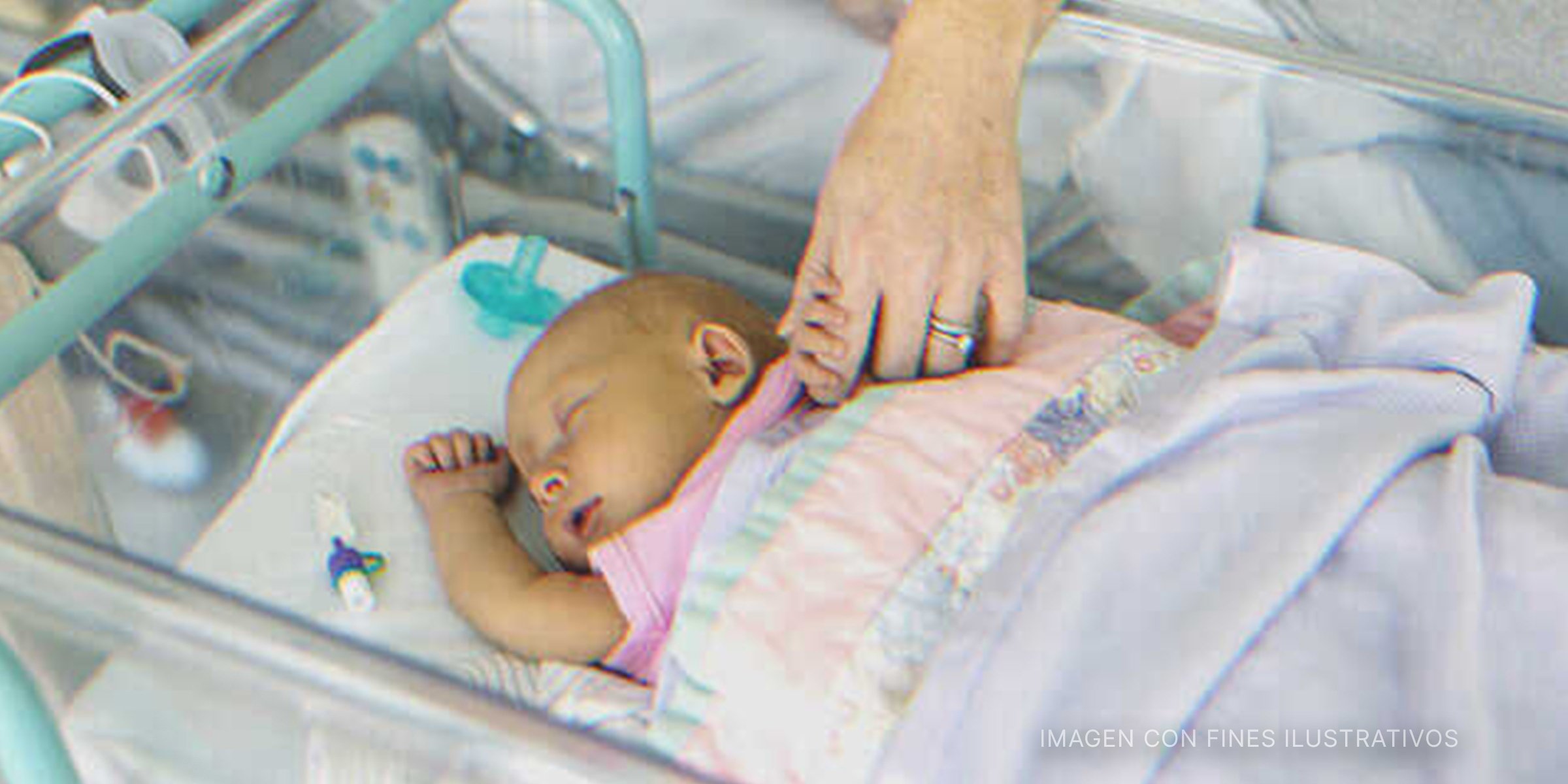 Bebé recién nacido en un hospital. | Foto: Getty Images