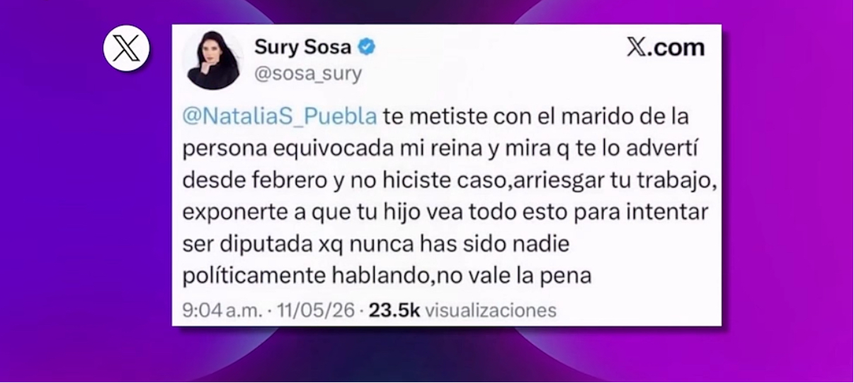 Declaraciones de Sury Sosa, supuesta pareja de Chumancero | Fuente: Instagram/latinus_us