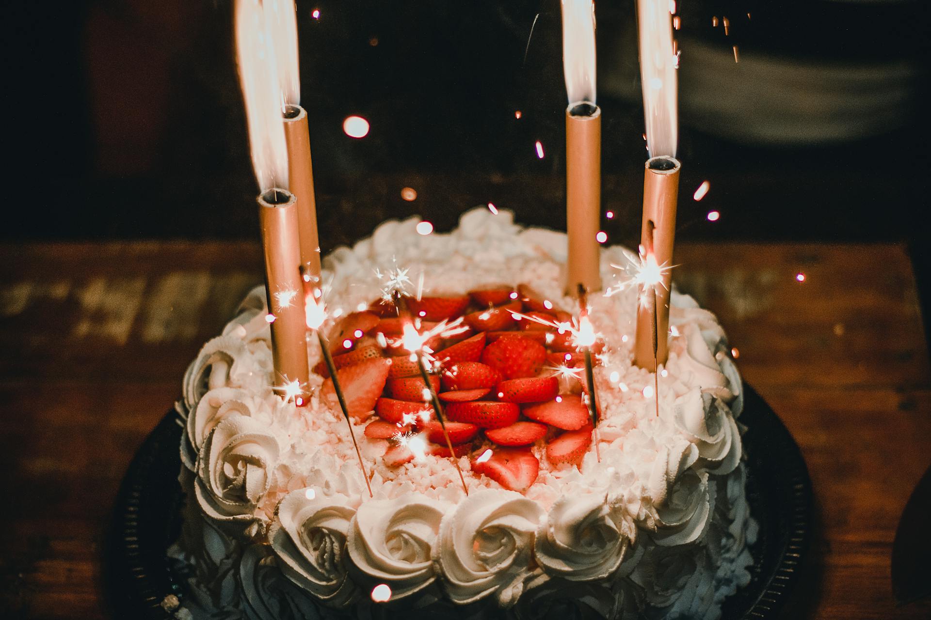 Una tarta de cumpleaños | Fuente: Pexels