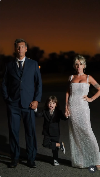 Florencia Peña compartió varias imágenes familiares para festejar el cumpleaños número 9 de su hijo Felipe | Fuente: Instagram/flor_de_p