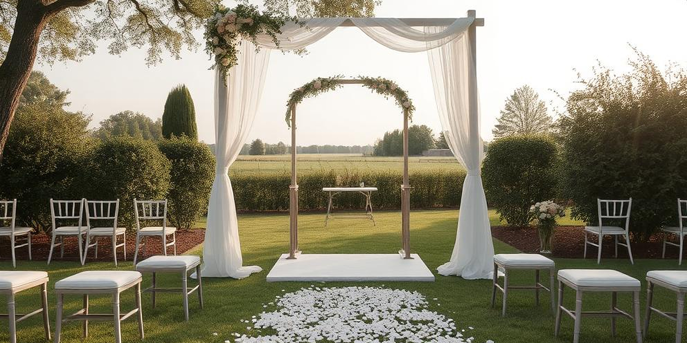 Un altar de boda | Fuente: Amomama