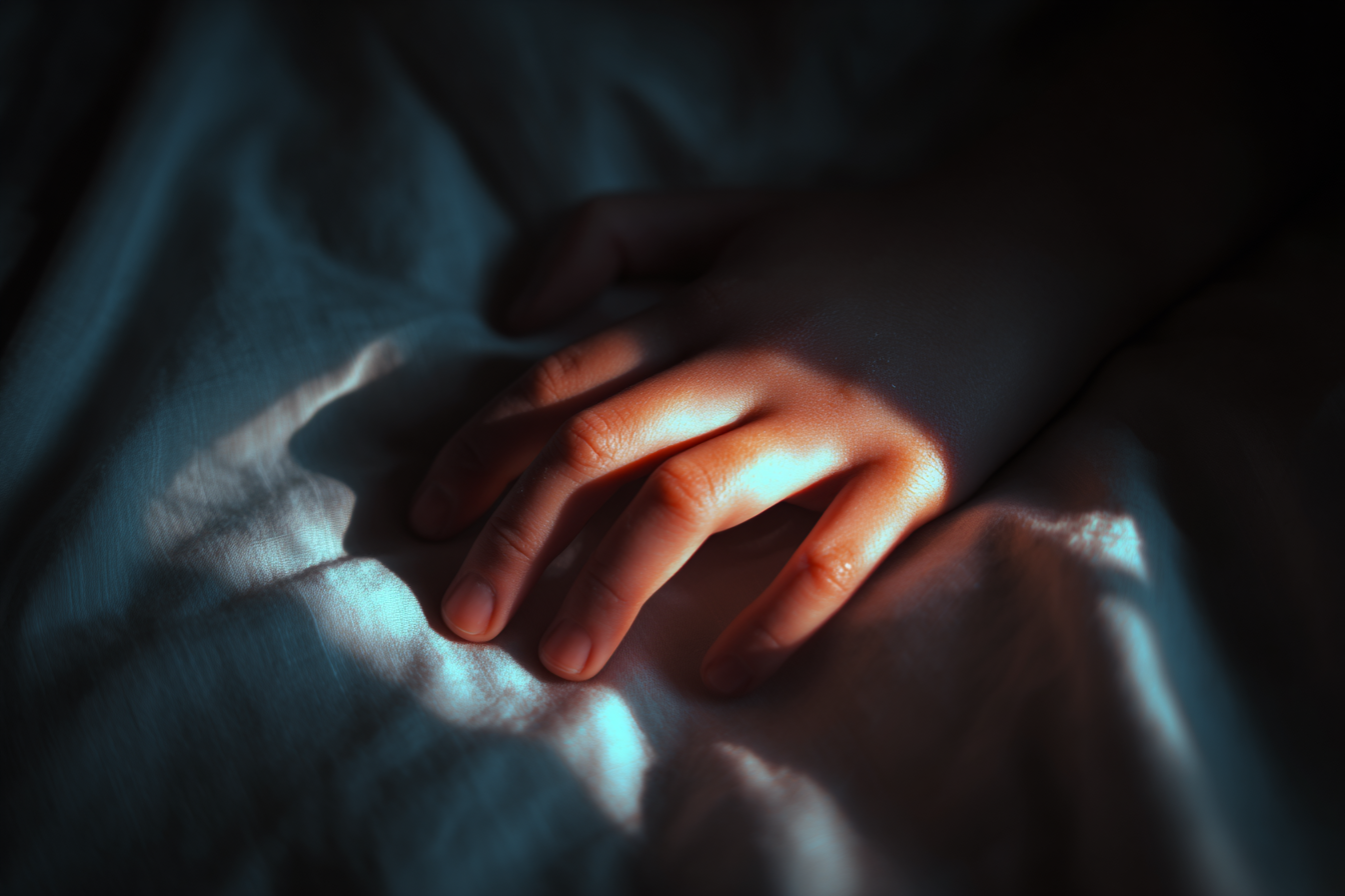La mano de una niña | Fuente: Midjourney