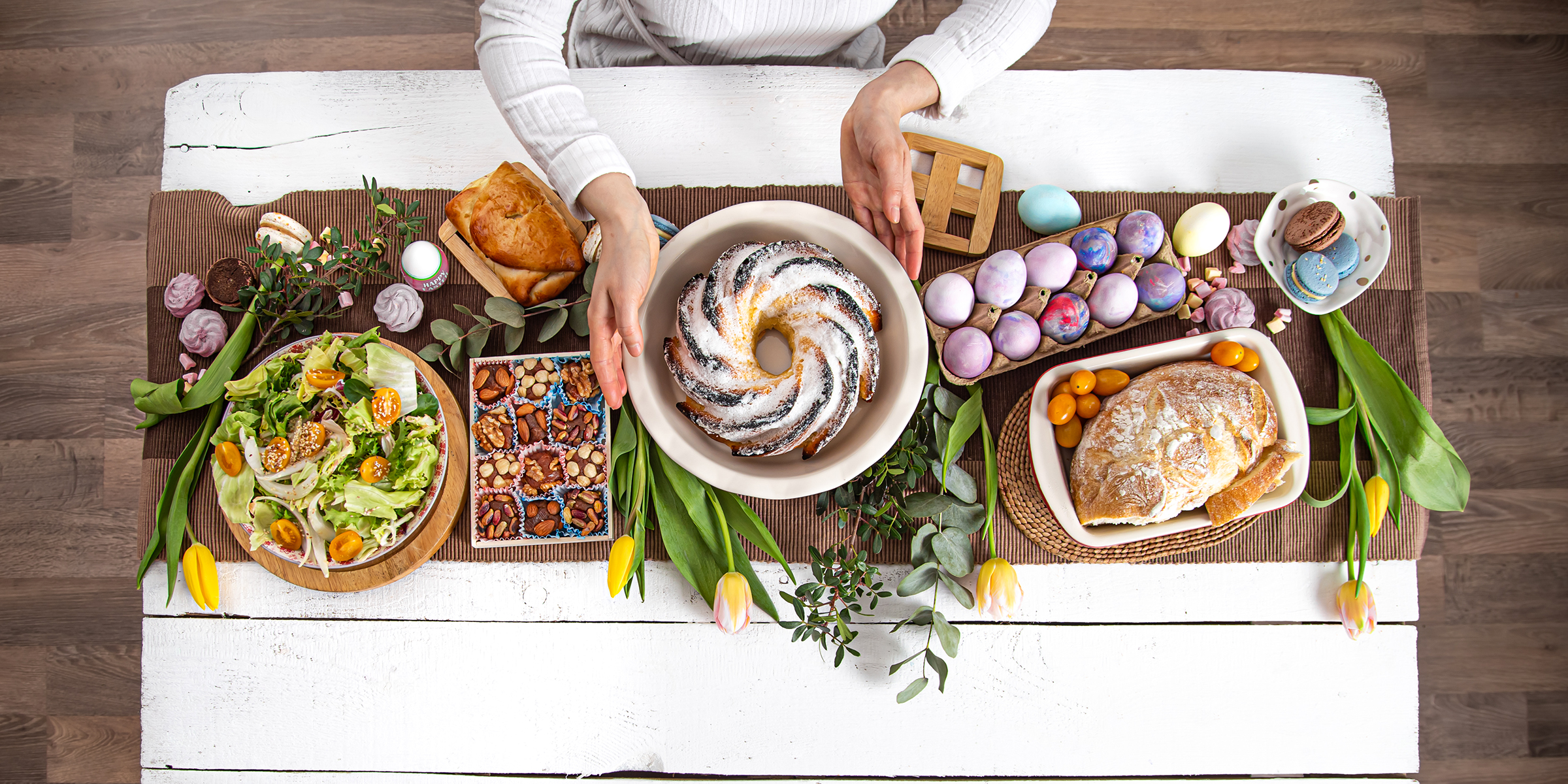 Una mesa con comida | Fuente: Shutterstock