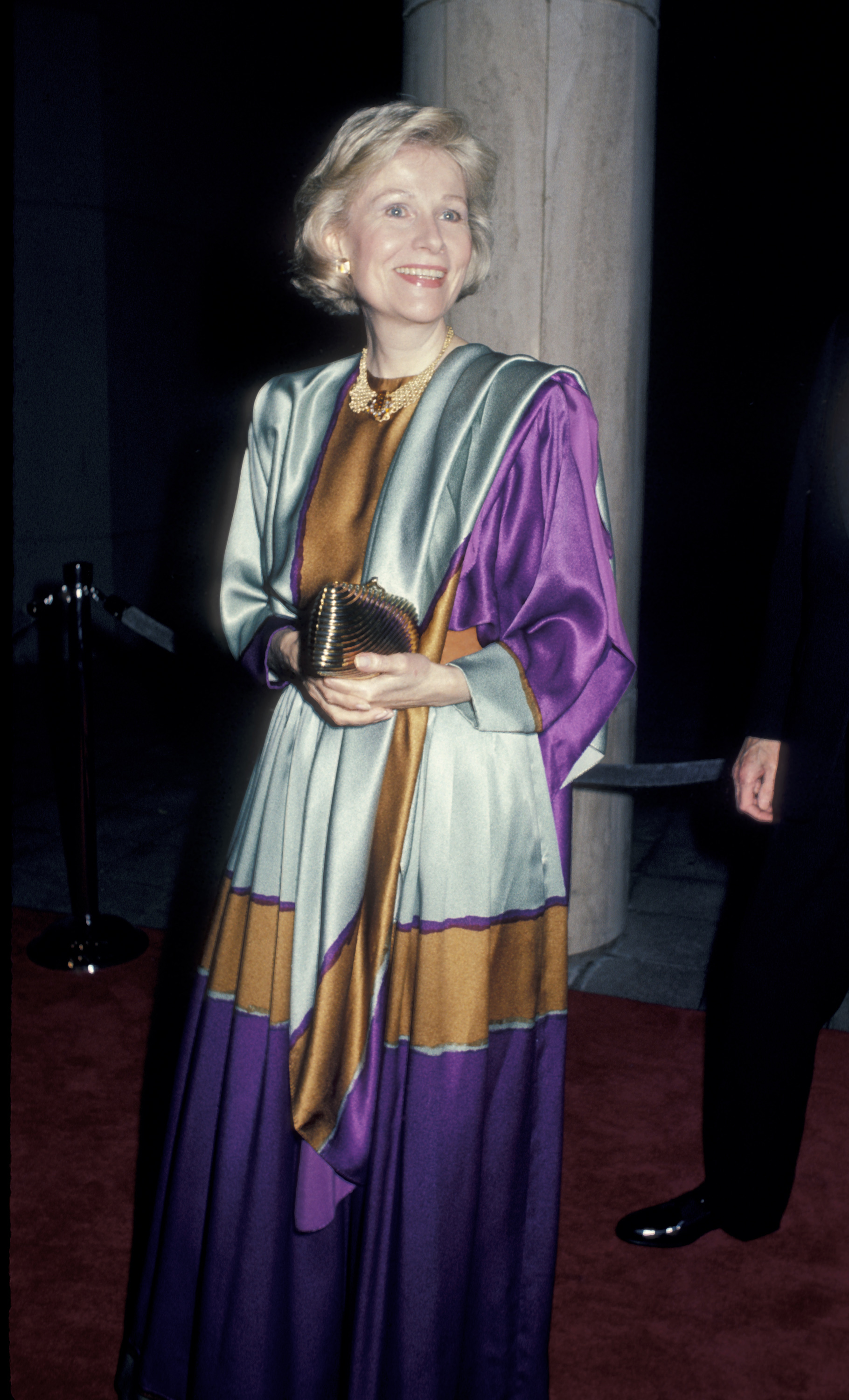 La actriz durante la Gala Gourmet de March of Dimes el 4 de marzo de 1986, en Los Ángeles, California | Fuente: Getty Images