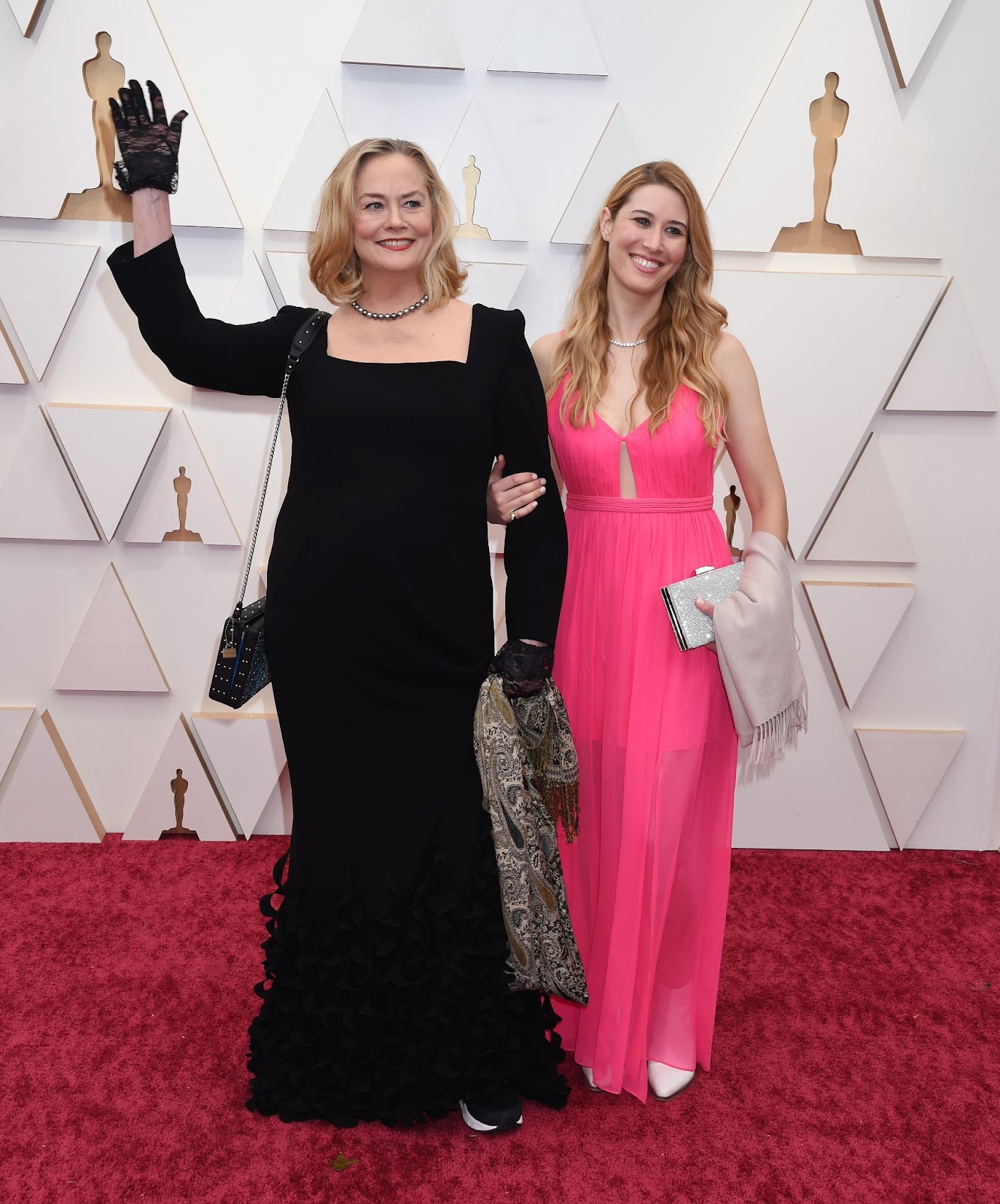 Cybill Shepherd y Molly Shepherd-Oppenheim en la 94 edición de los Premios de la Academia el 27 de marzo de 2022, en Los Ángeles, California | Fuente: Getty Images