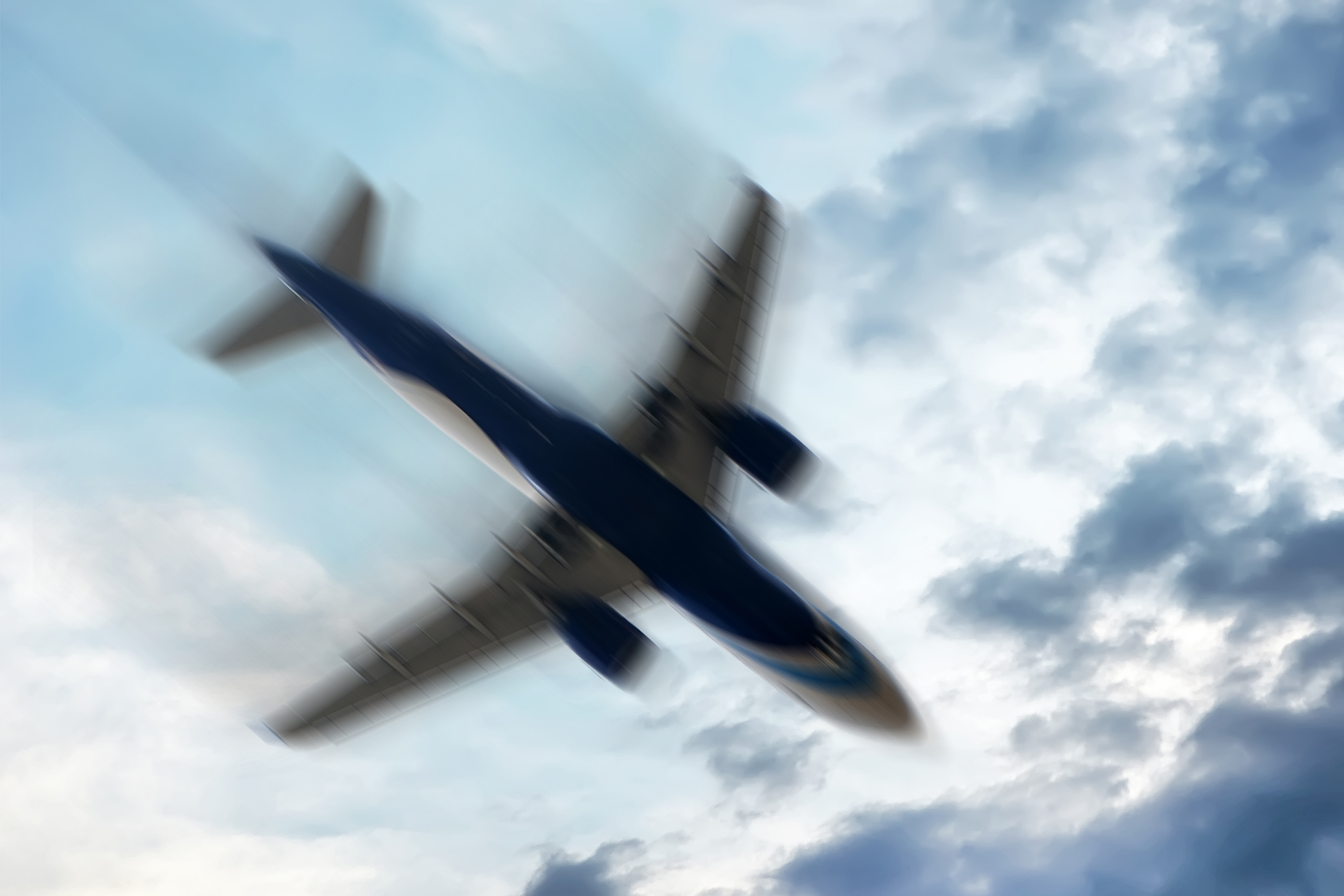 El avión se sacude durante las turbulencias | Fuente: Shutterstock