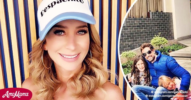 Geraldine Bazán le tiene hermosa casita a sus hijas a su regreso de vacaciones con Gabriel Soto