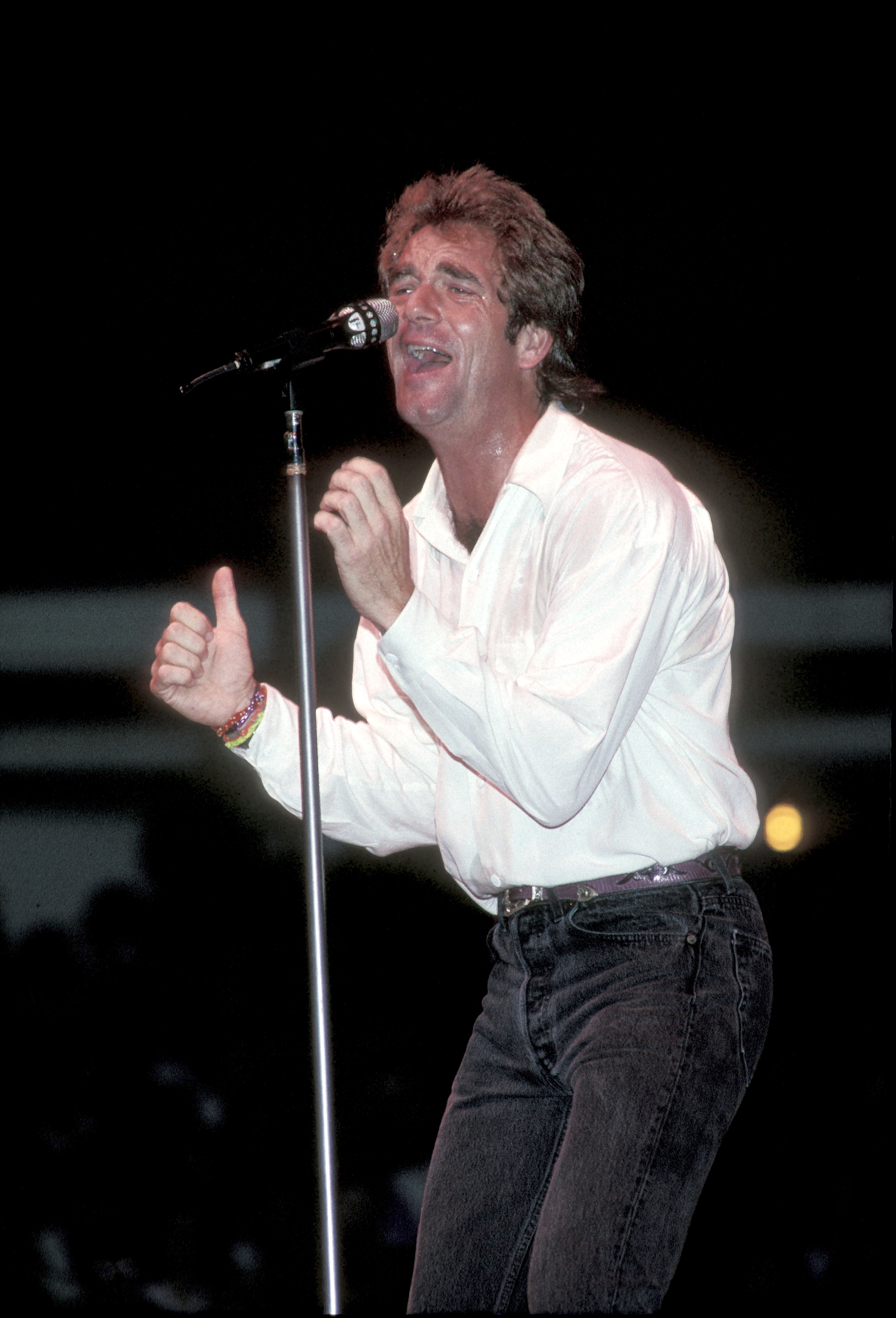 El músico durante una actuación en directo el 31 de agosto de 1992. | Fuente: Getty Images