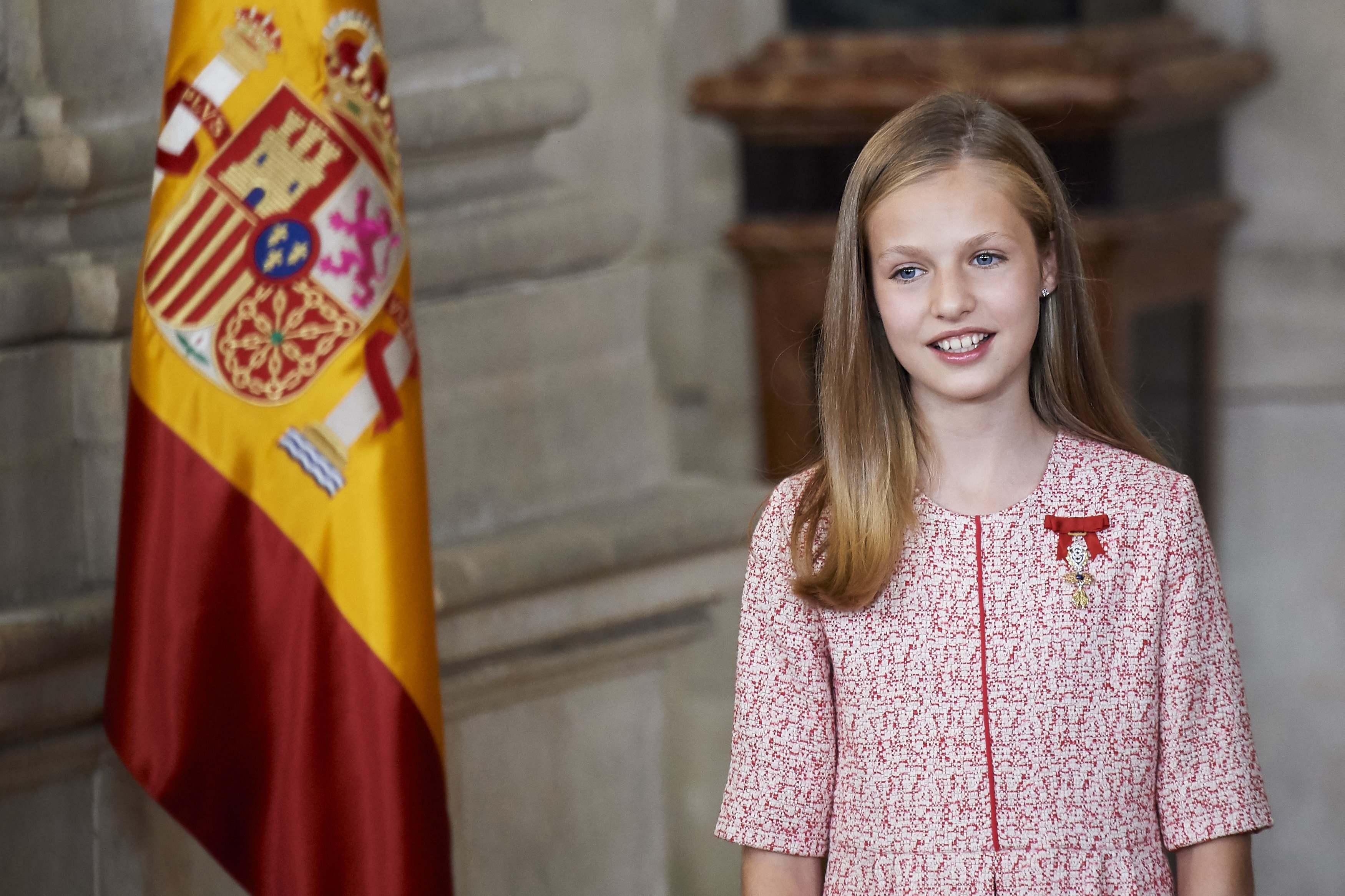 Princesa Leonor de España asiste a ceremonia de la Orden del Mérito Civil en Palacio Real el 19 de junio de 2019 en Madrid | Foto: Getty Images