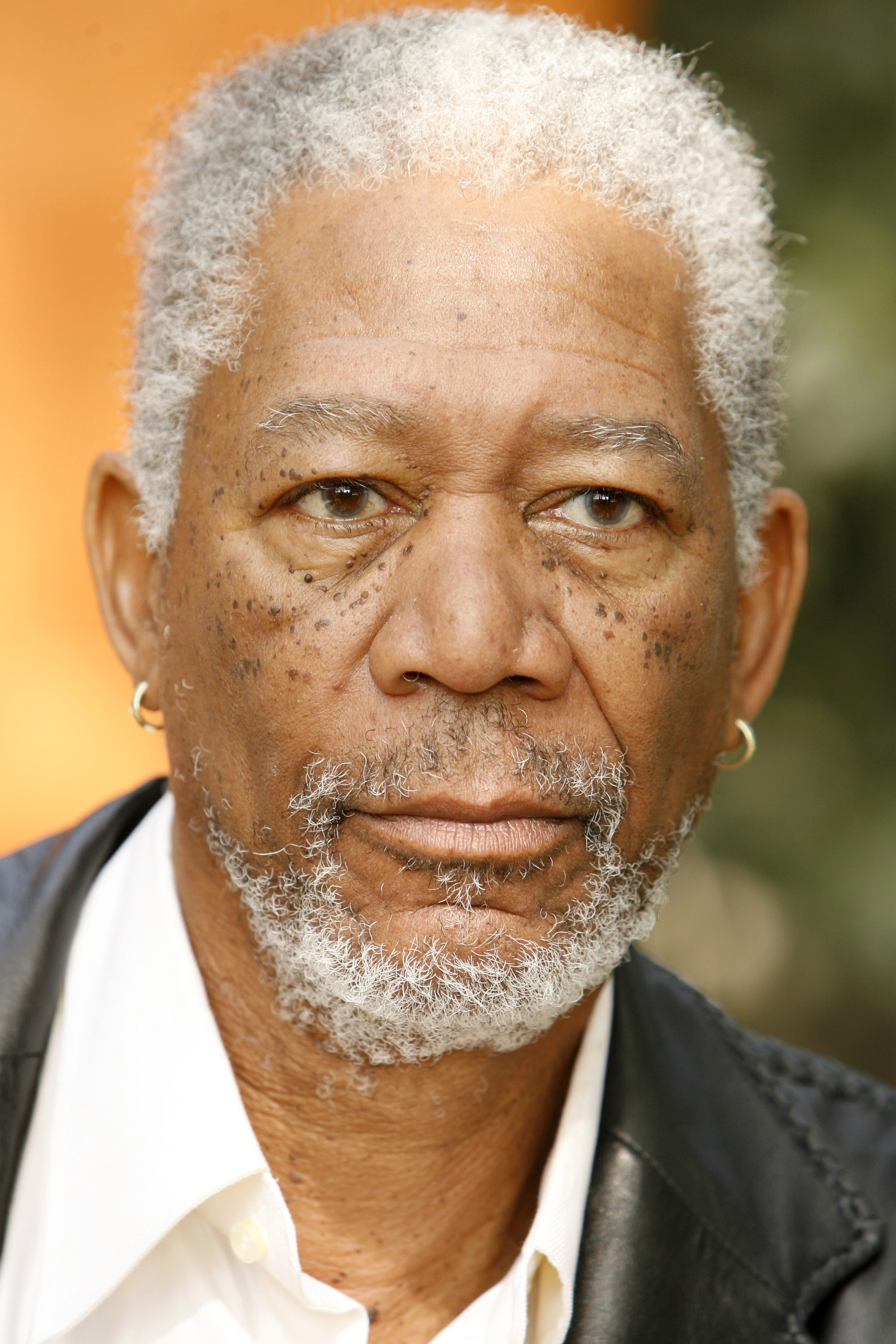 Morgan Freeman en una sesión de fotos para "Show Circuit", en 2006. | Foto: Getty Images