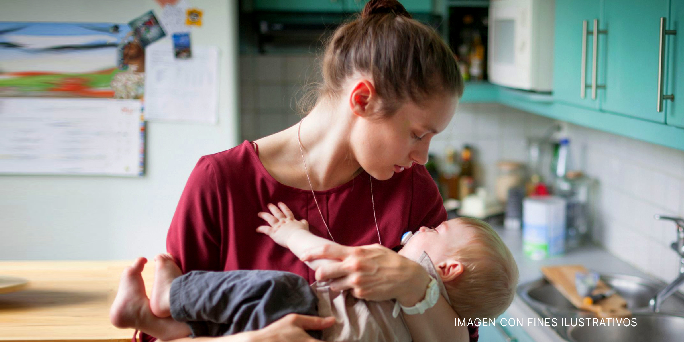 Una mujer descubre que su esposo ha estado descuidando a su hija de 4 meses, así que decide secuestrarla. | Foto: Getty Images