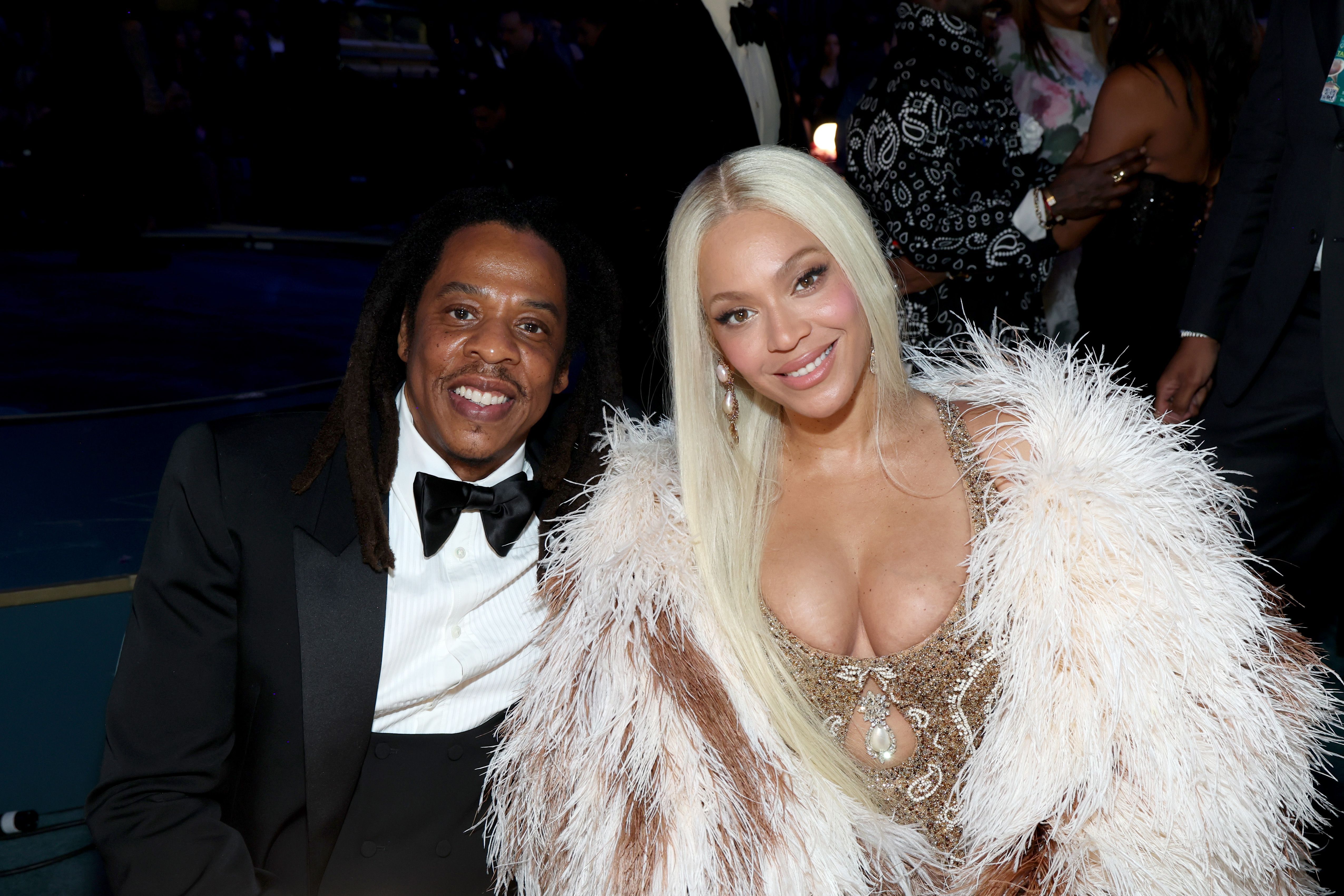 Jay-Z y Beyoncé en la 67ª edición de los Premios Grammy en el Crypto.com Arena el 2 de febrero de 2025, en Los Ángeles, California. | Fuente: Getty Images
