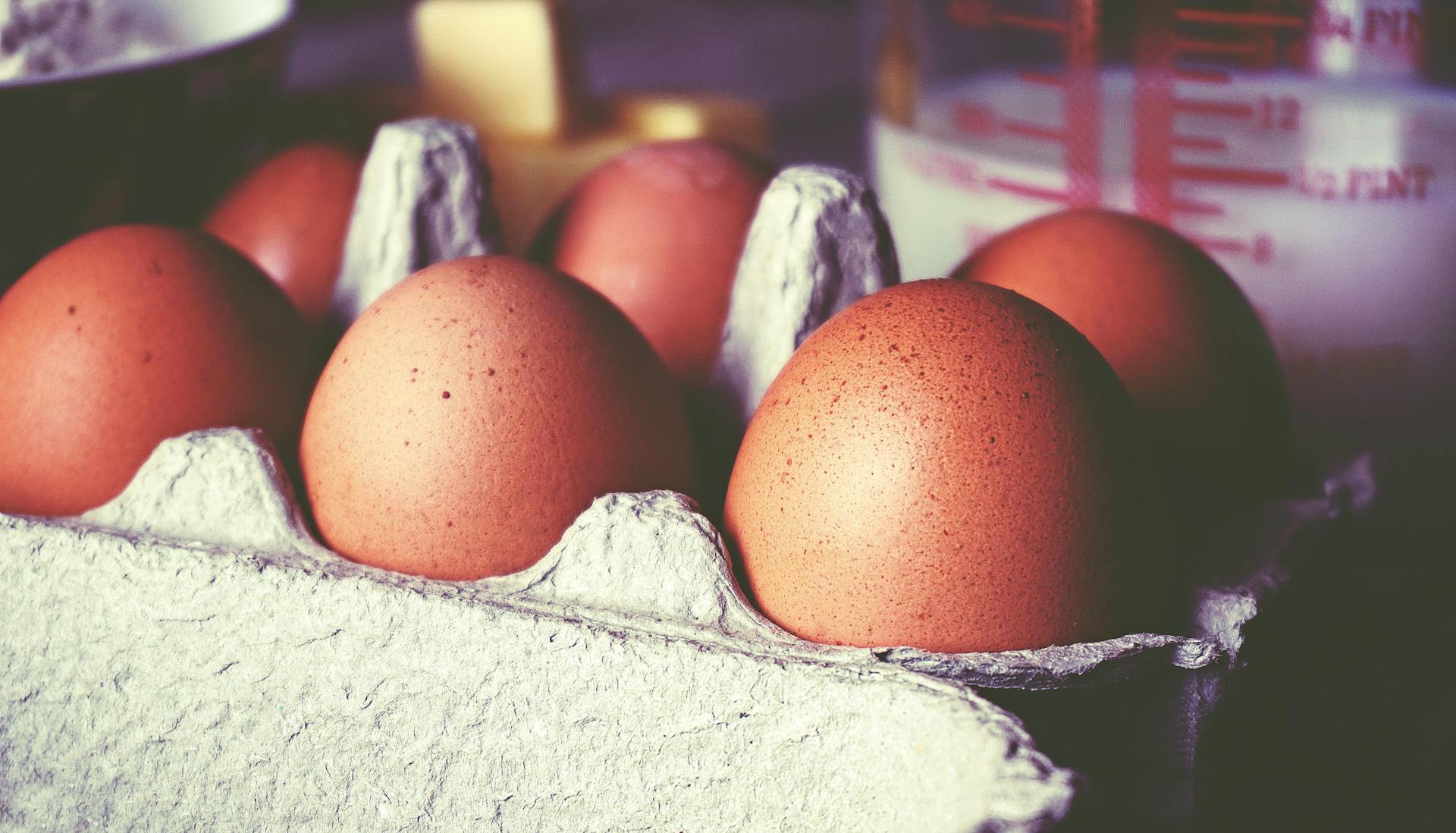 Un cartón de huevos | Fuente: Pexels