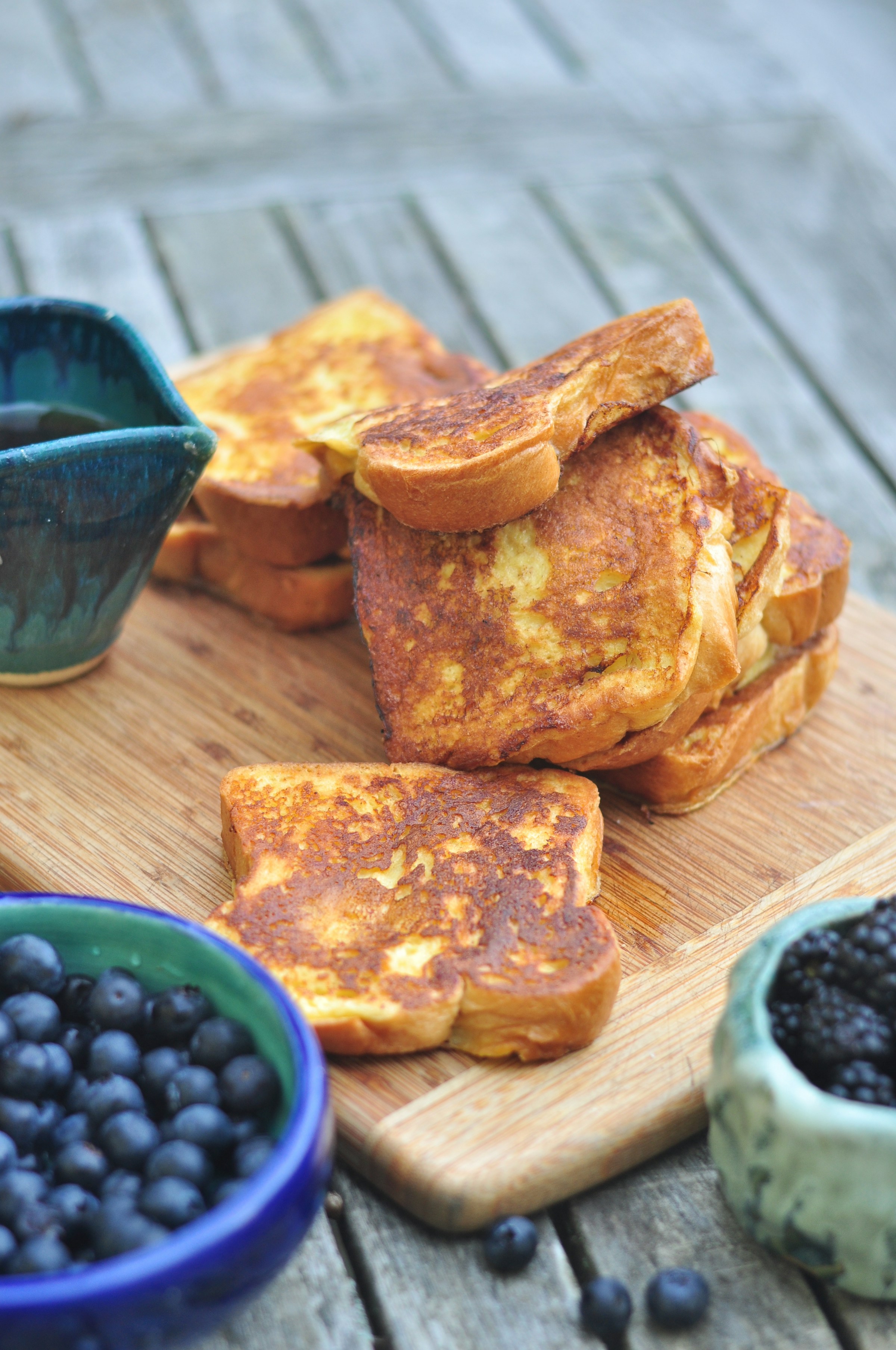 Tostadas francesas con arándanos | Foto: Unsplash