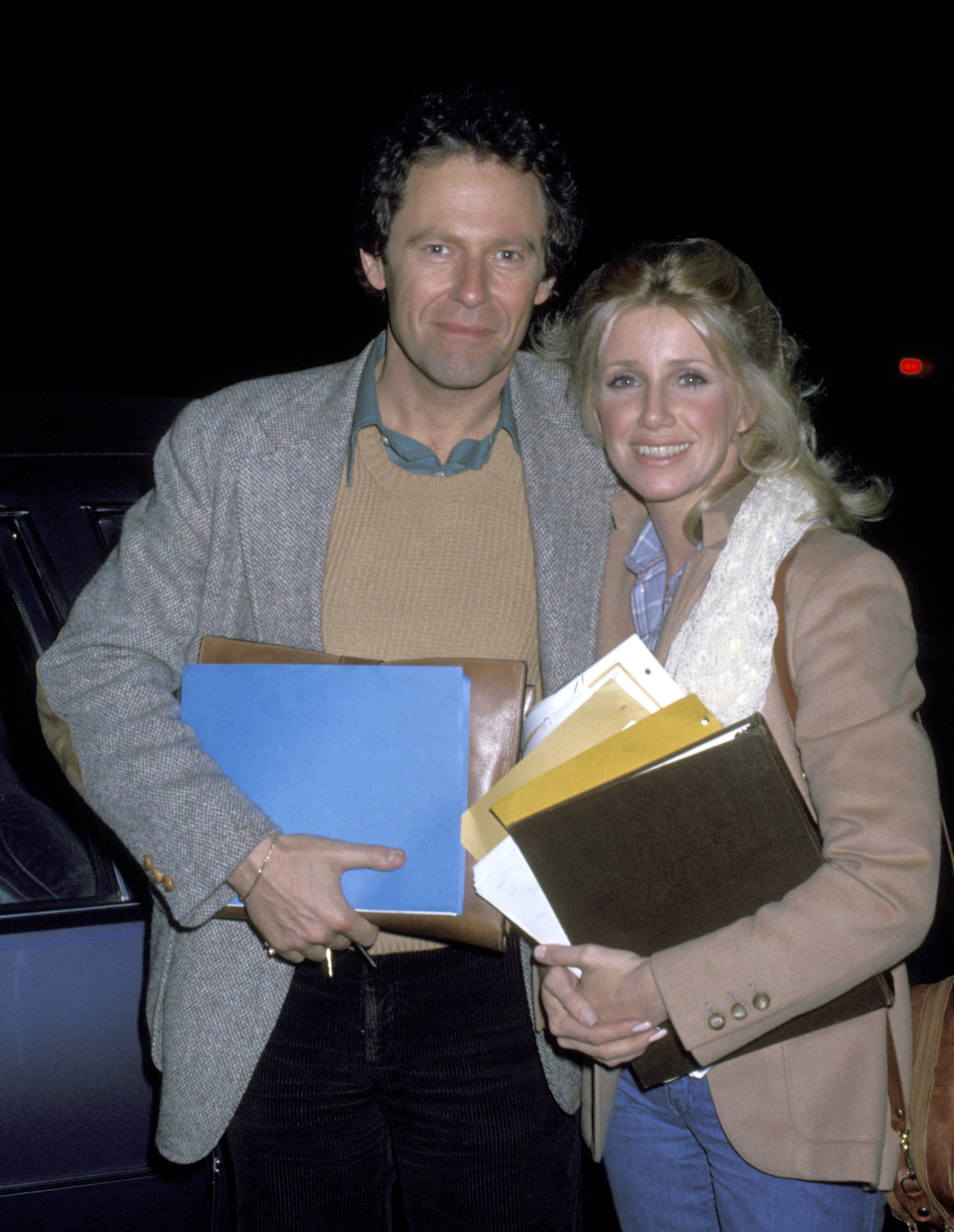 Alan Hamel y Suzanne Somers en CBS TV City - 27 de enero de 1978 | Foto: Getty Images