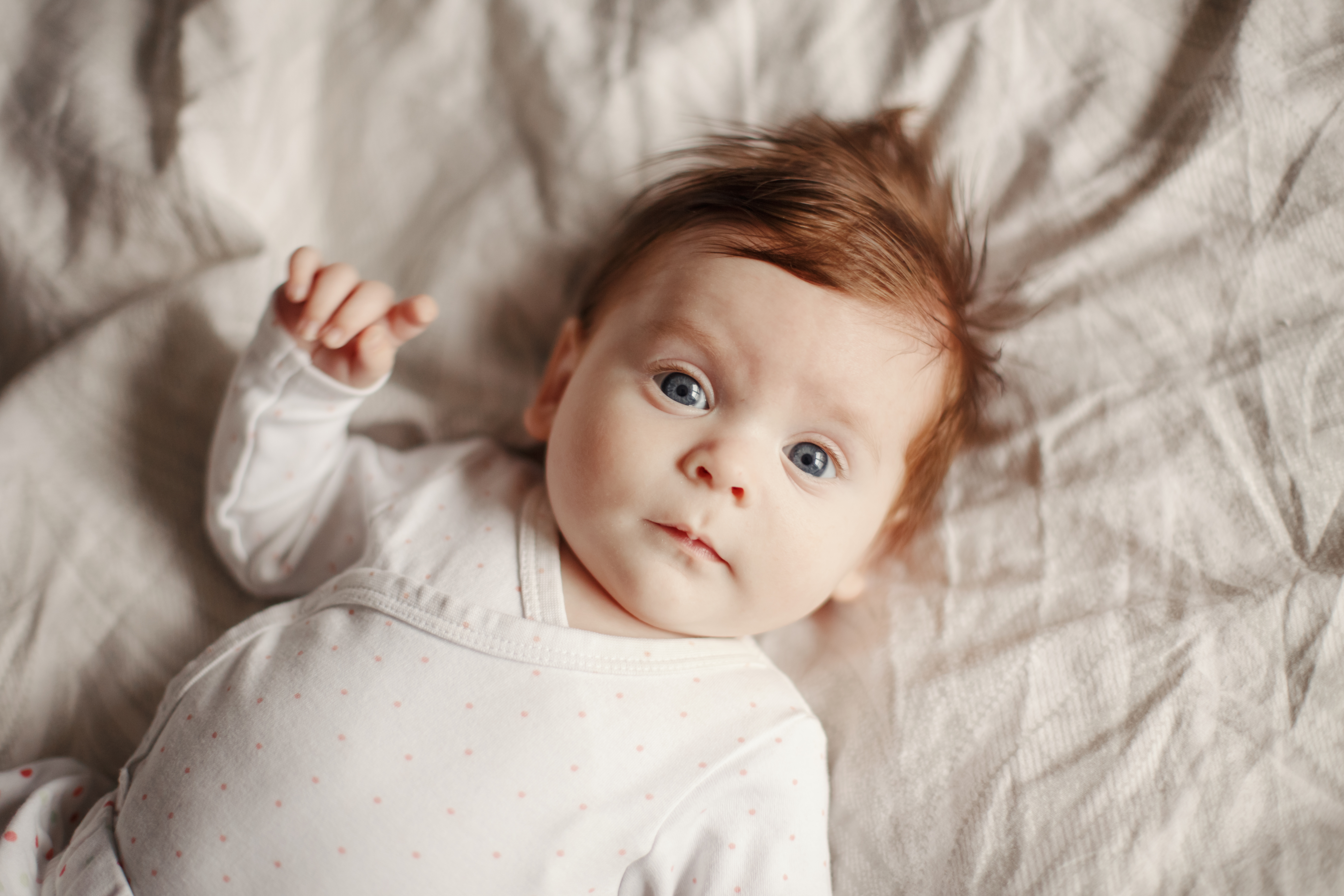 Primer plano de un bebé recién nacido | Foto: Shutterstock