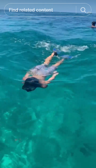 Antonela Roccuzzo disfrutando de sus vacaciones de verano en la playa | Fuente: TikTok/antonelaroccuzzo