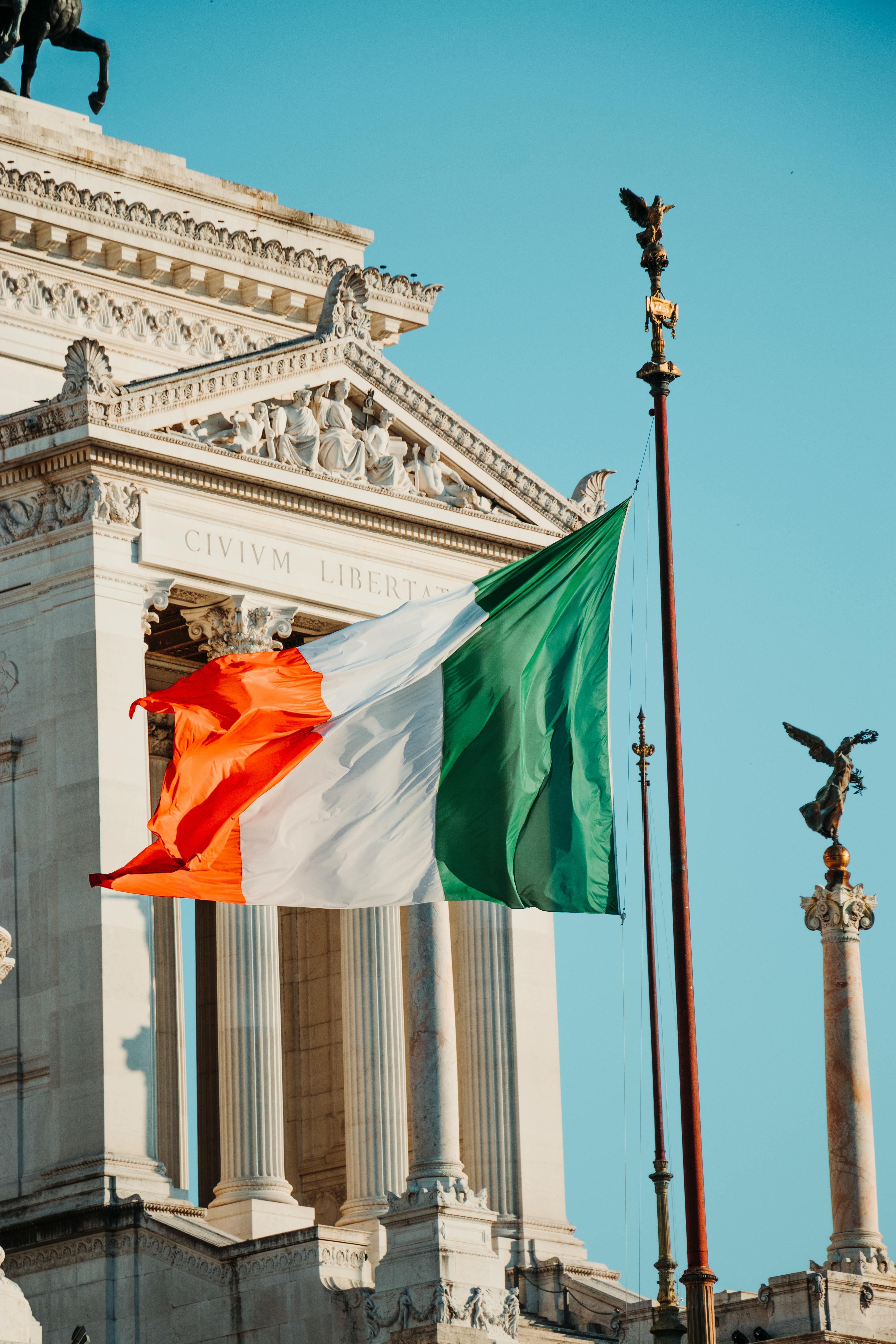 Bandera de la República de Irlanda | Fuente: Pexels