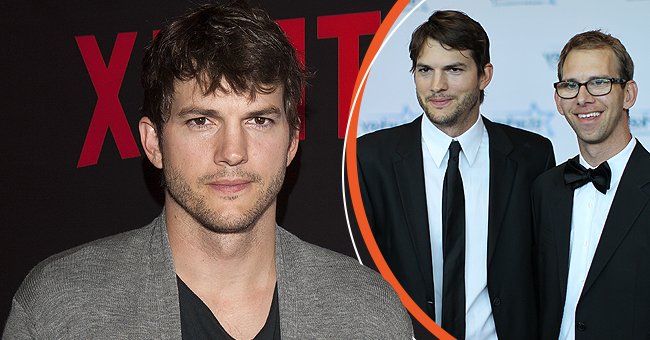 Ashton Kutcher | Ashton Kutcher y su hermano, Michael | Fuente: Getty Images