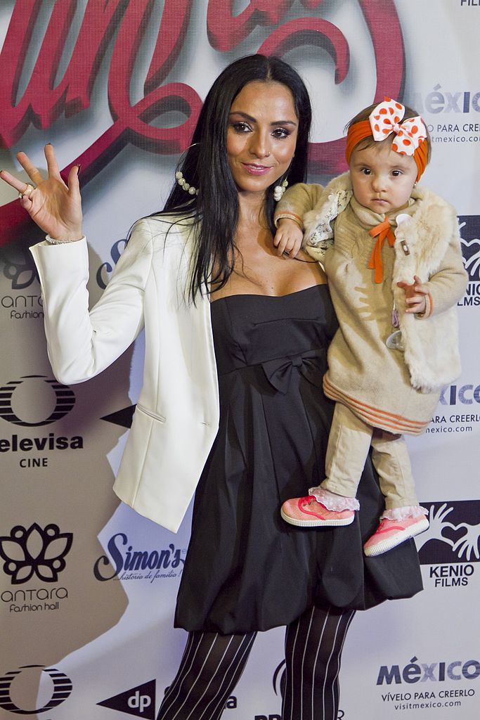 Ivonne Montero y Antonella en 2014. | Foto: Getty Images