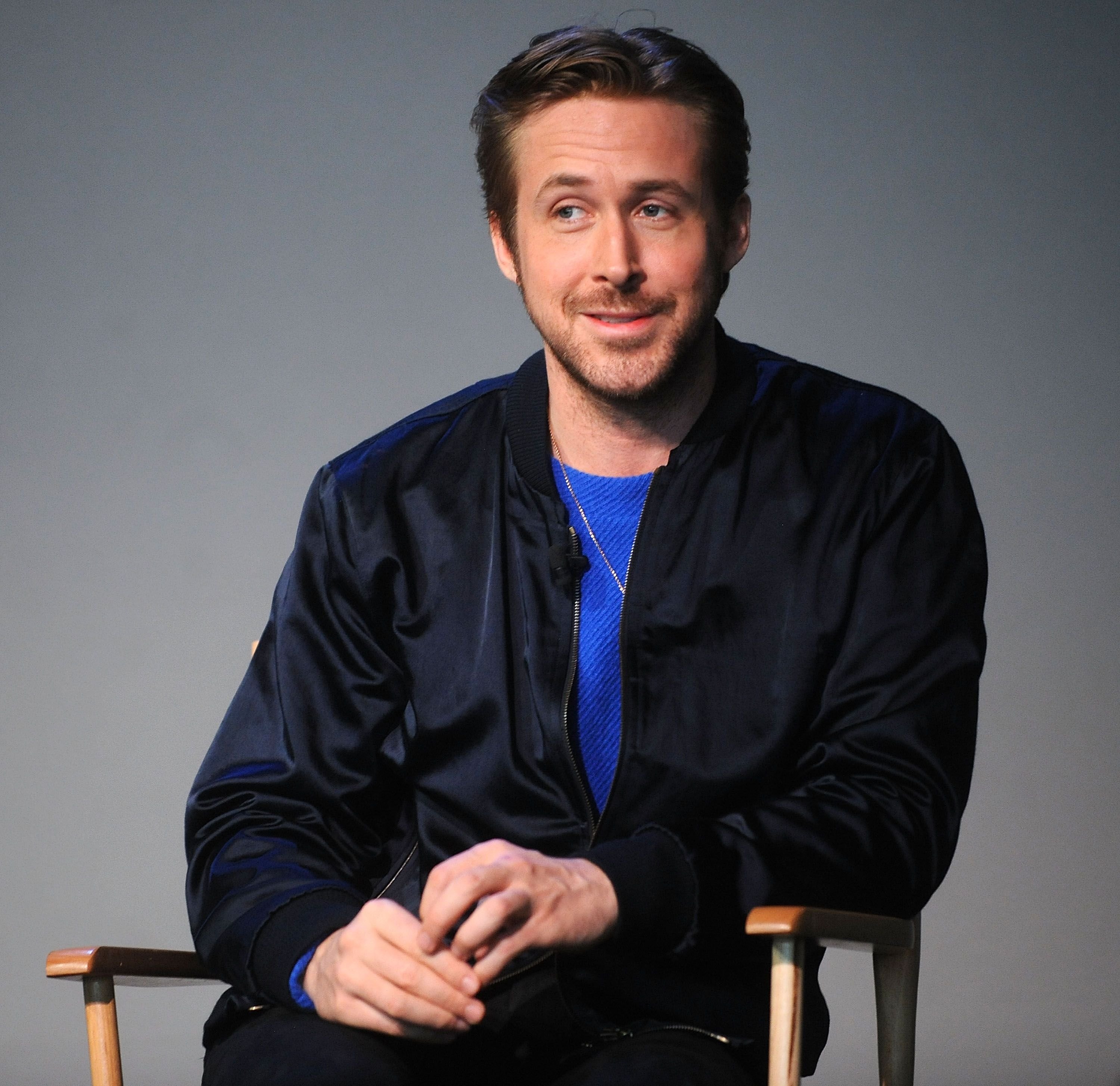 Ryan Gosling durante el Apple Store Soho Presents Meet The Filmmaker: Ryan Gosling, "Lost River" en Apple Store Soho el 11 de abril de 2015 en Nueva York | Fuente: Getty Images