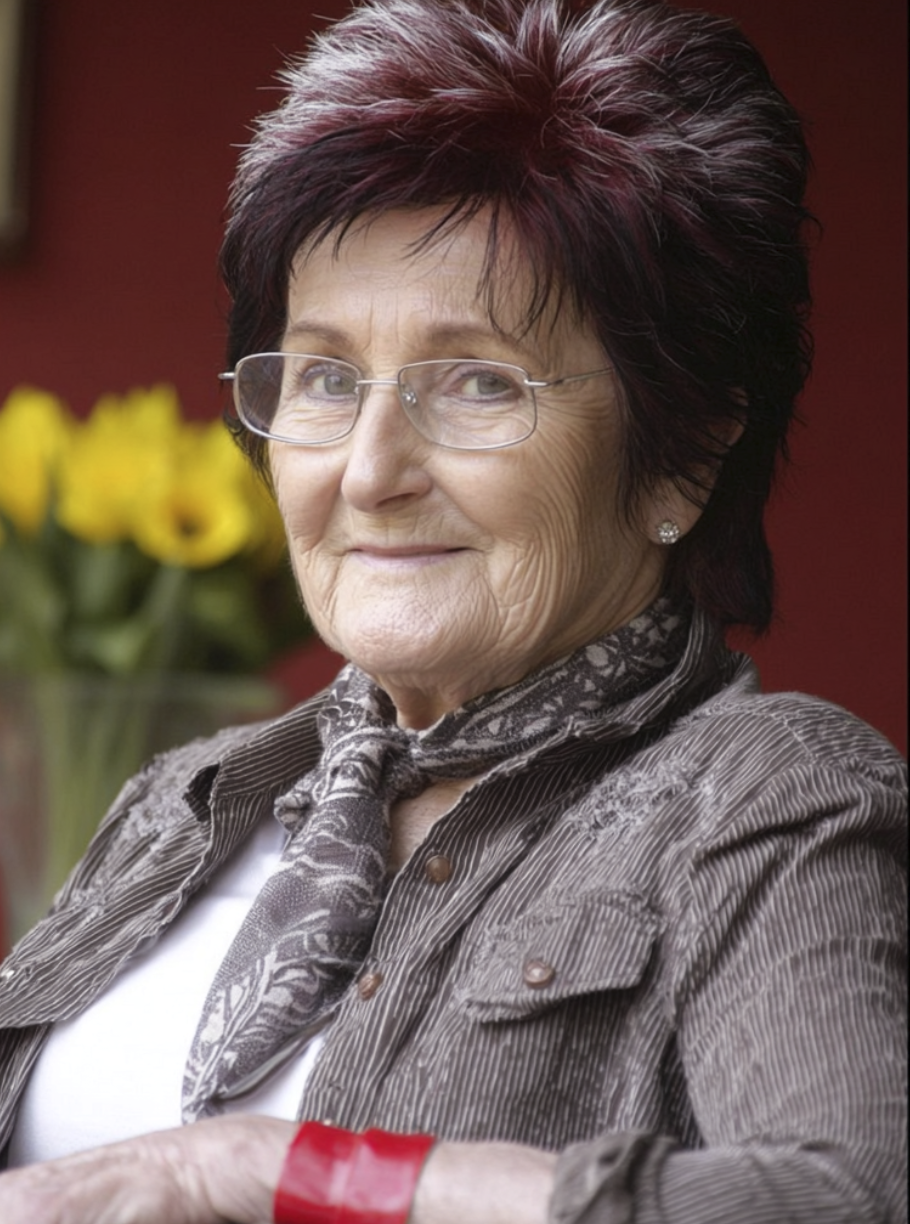 Sharon Osbourne via AI | Fuente: Midjourney