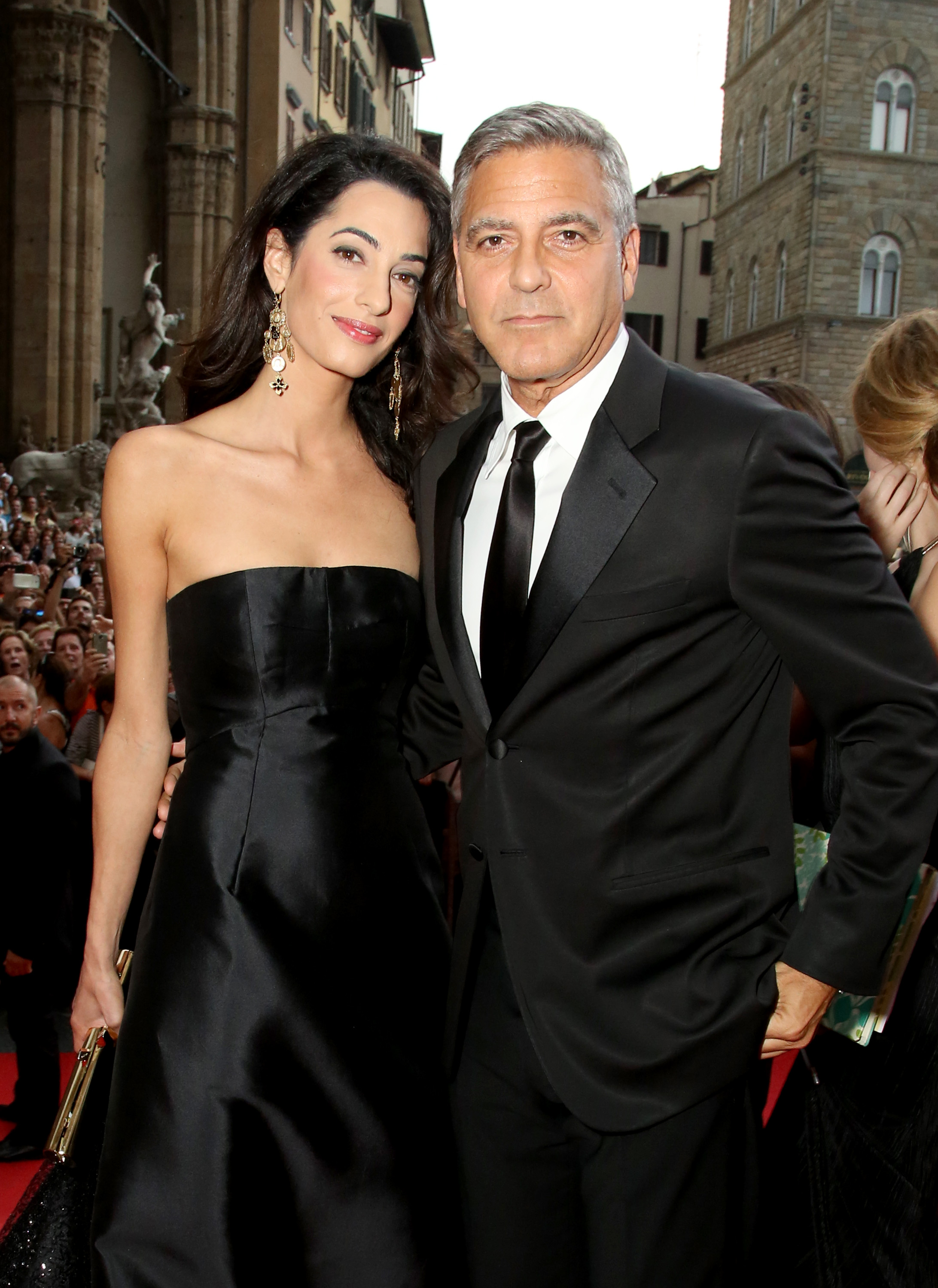 Amal y George Clooney en Florencia, Italia, en 2014 | Fuente: Getty Images