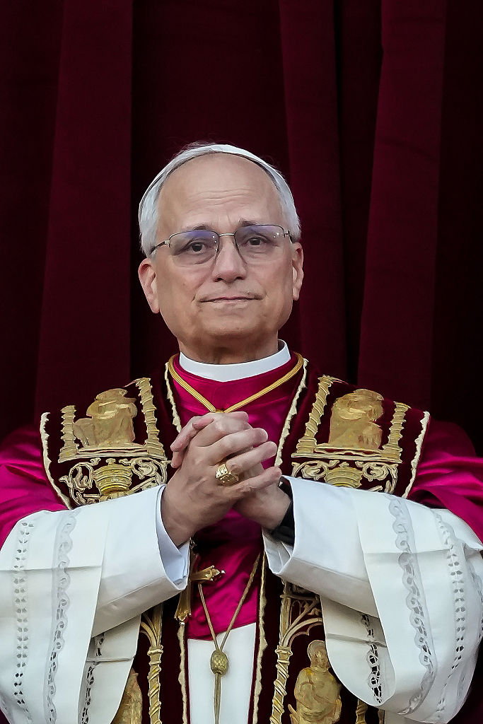 Papa León XIV en el Vaticano, 8 de mayo de 2025. | Foto: Getty Images
