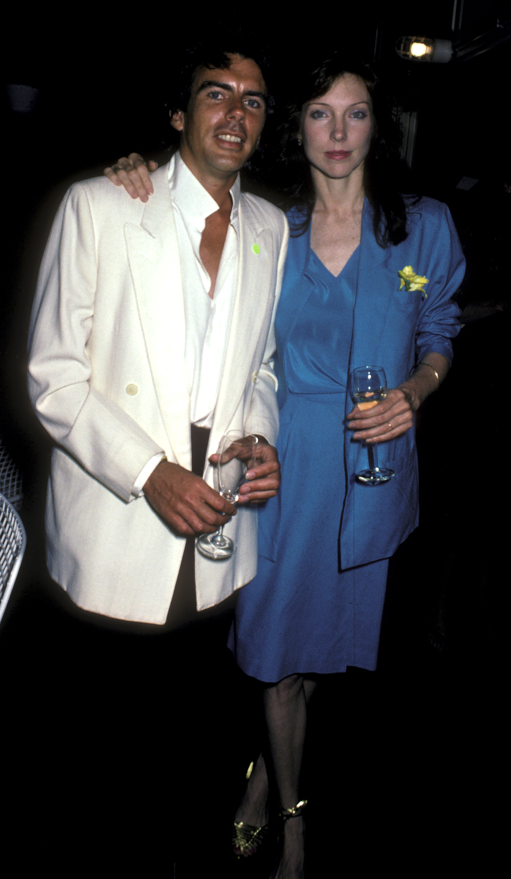 Michael Wilding Jr. y Brooke Plance vistos el 19 de mayo de 1986, en Nueva York | Fuente: Getty Images