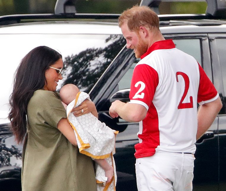 Meghan Markle y el príncipe Harry con Archie, en 2019. | Foto: Getty Images