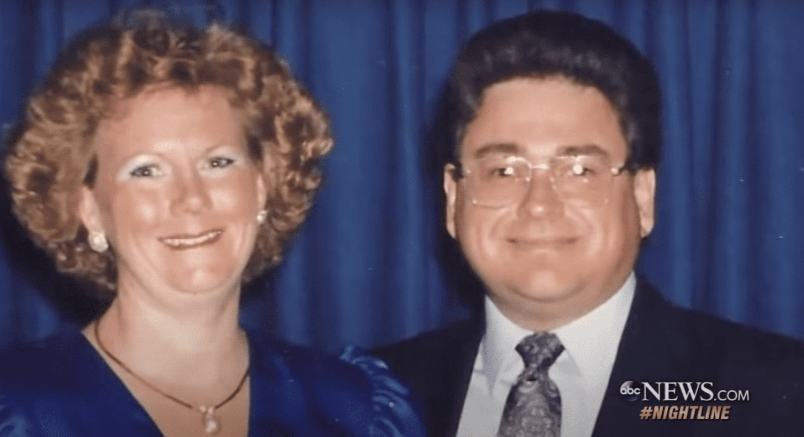 Linda Iseler y Richard Hoagland. | Foto: YouTube.com/ABC News