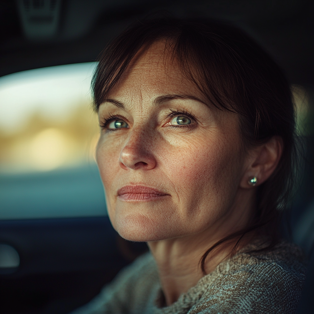 Una mujer de carácter fuerte con una expresión centrada y decidida | Fuente: Midjourney