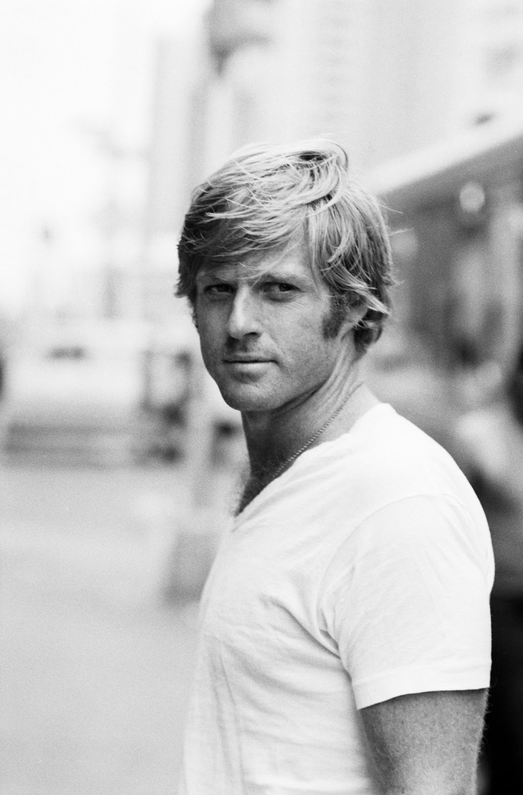 Robert Redford rodando "Three Days of the Condor" hacia 1970 en Nueva York | Fuente: Getty Images