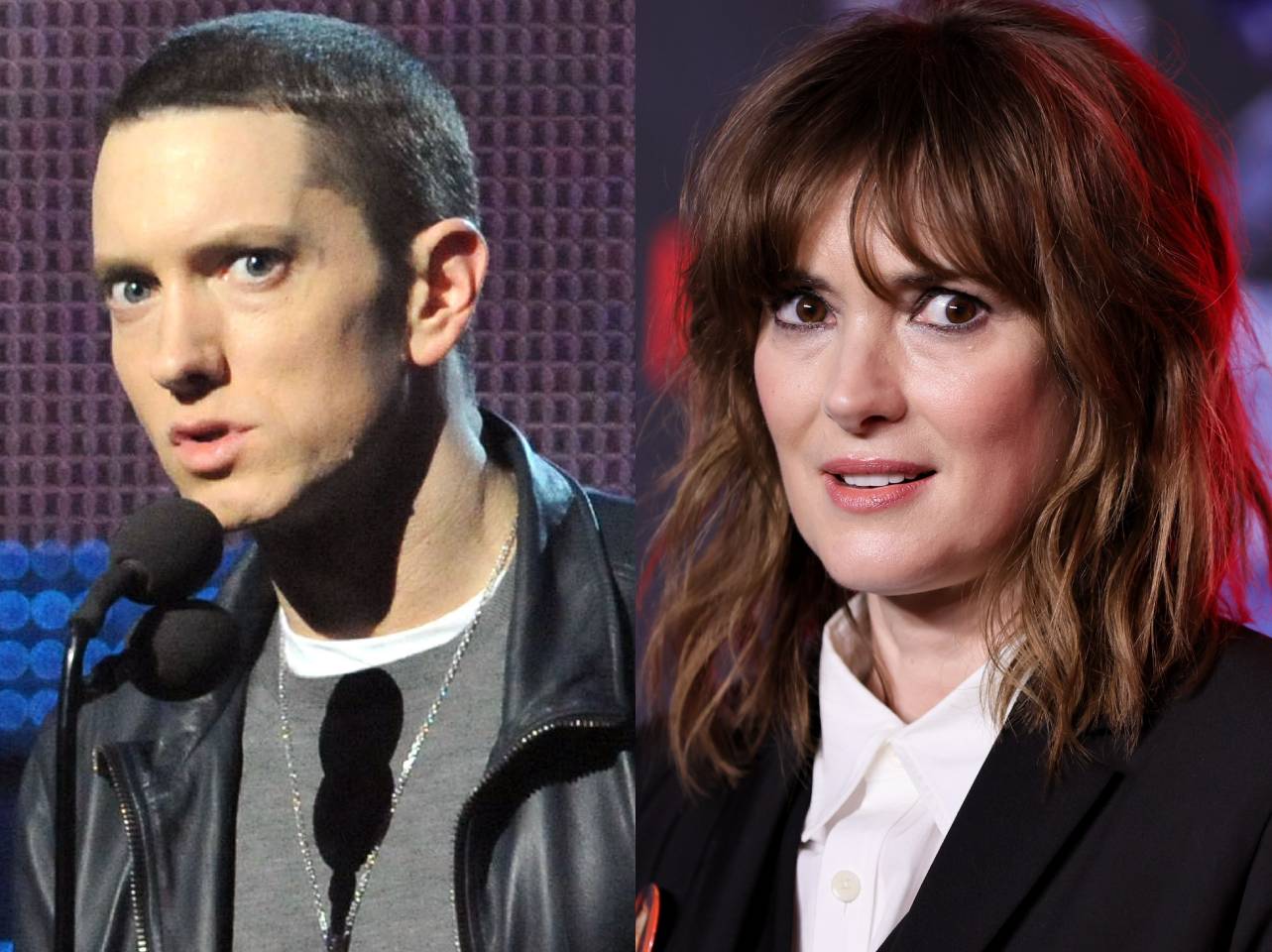 Eminem vs Winona Ryder | Fuente: Getty Images