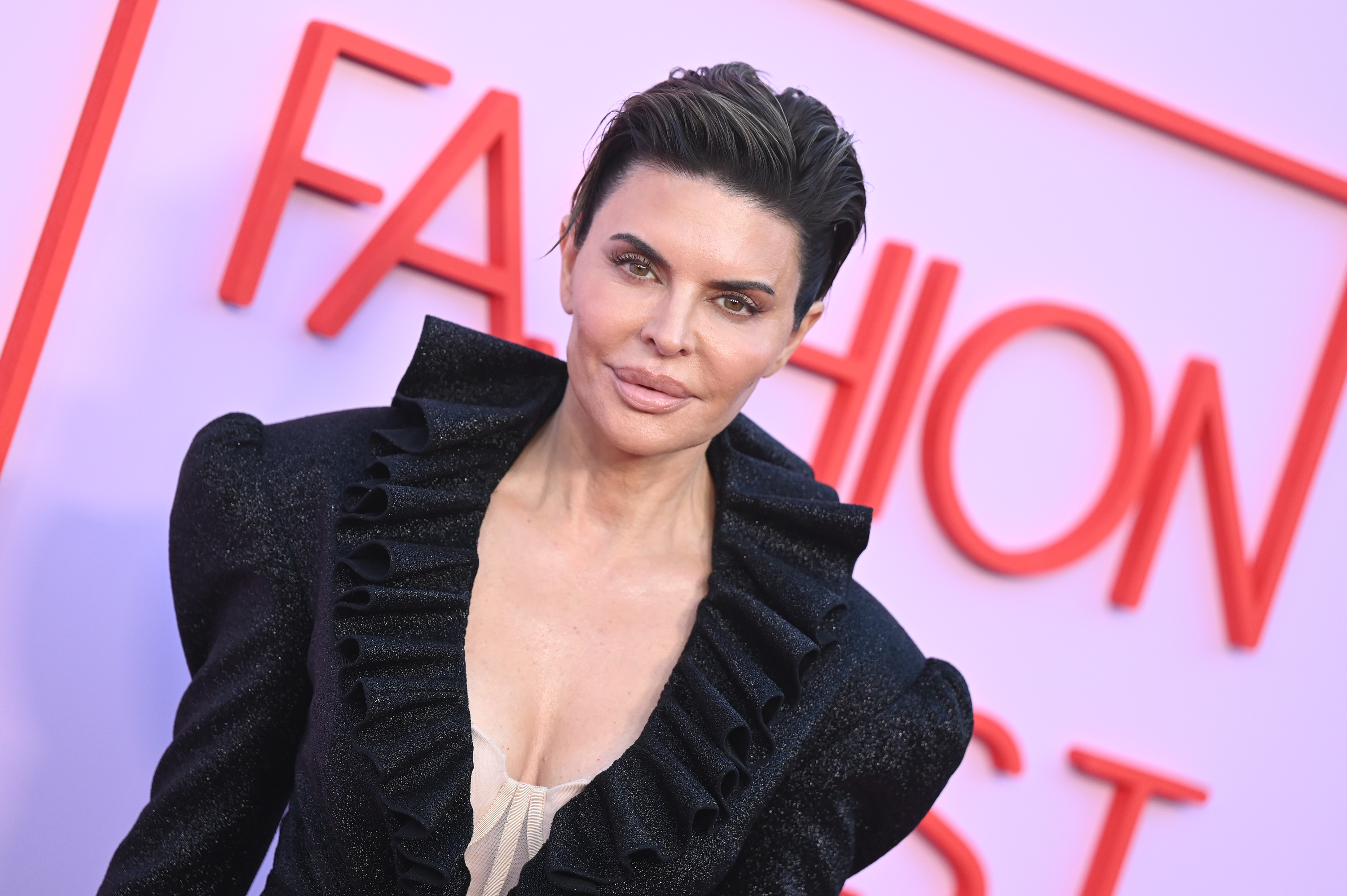 Lisa Rinna en el Fashion Trust U.S. Awards en Beverly Hills, California, el 9 de abril de 2024. | Fuente: Getty Images