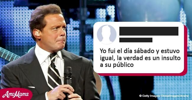 Luis Miguel fue cruelmente abucheado por sus fans durante su concierto 