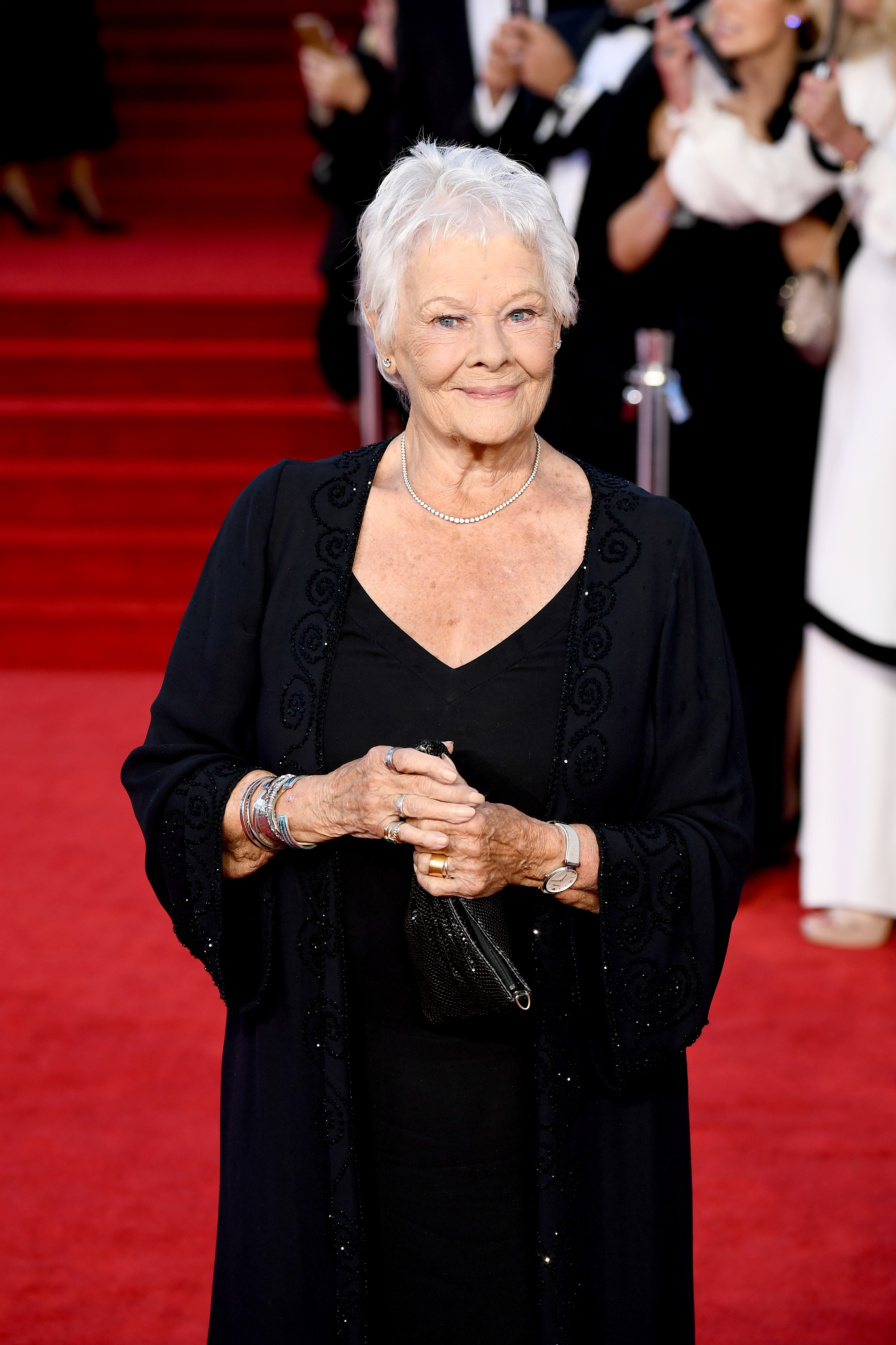 Judi Dench en el estreno mundial de "No Time To Die" en Londres, Inglaterra, el 28 de septiembre de 2021 | Fuente: Getty Images