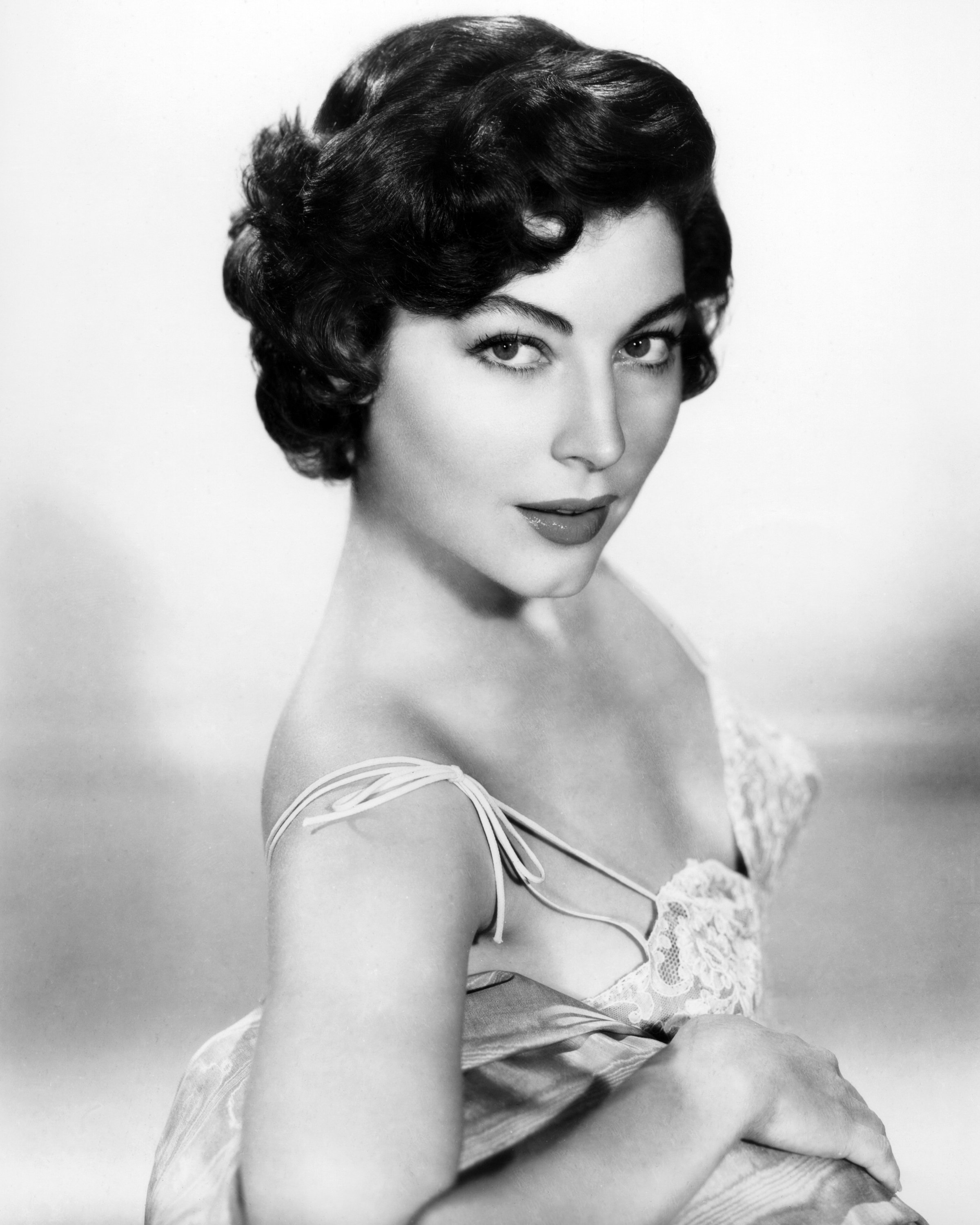 La actriz estadounidense Ava Gardner  alrededor de 1945. | Foto: Getty Images