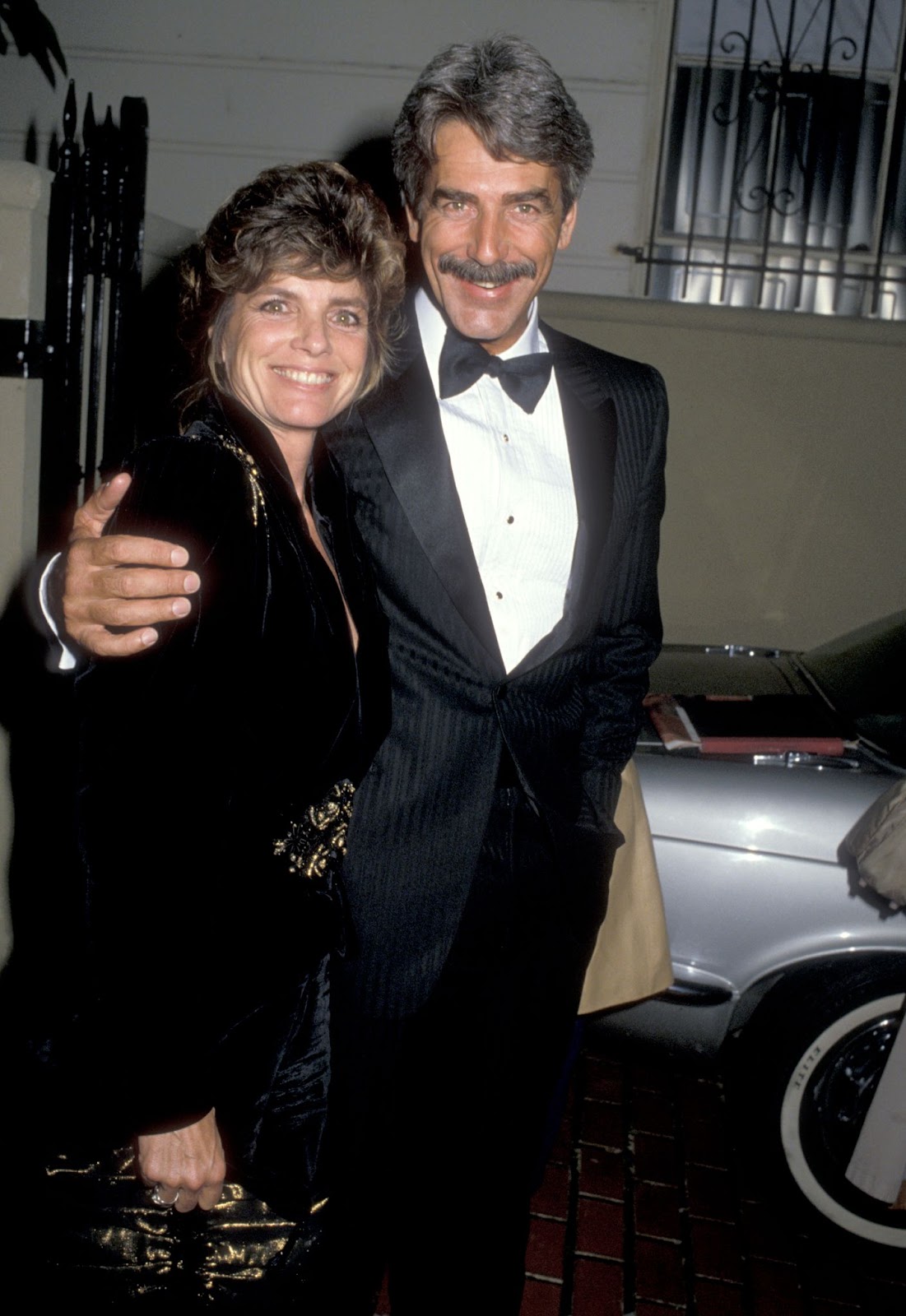 Katharine Ross y Sam Elliott en la fiesta posterior a la 12ª entrega anual de los People's Choice Awards, el 11 de marzo de 1986, en Hollywood, California. | Fuente: Getty Images