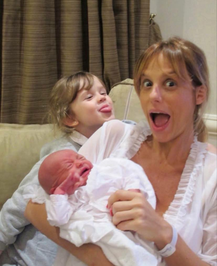 Mariana Fabbiani con sus hijos. | Foto: Instagram.com/marianafabbiani